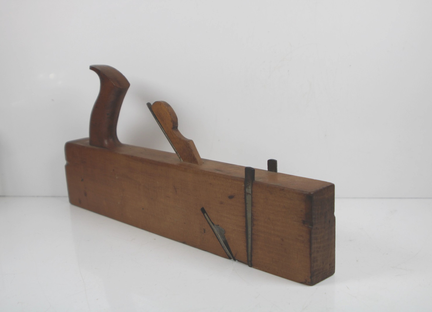 Clean Antique Auburn Tool Co Handled Rabbet Plane/Jack Rabbet w/Nickers #HB219