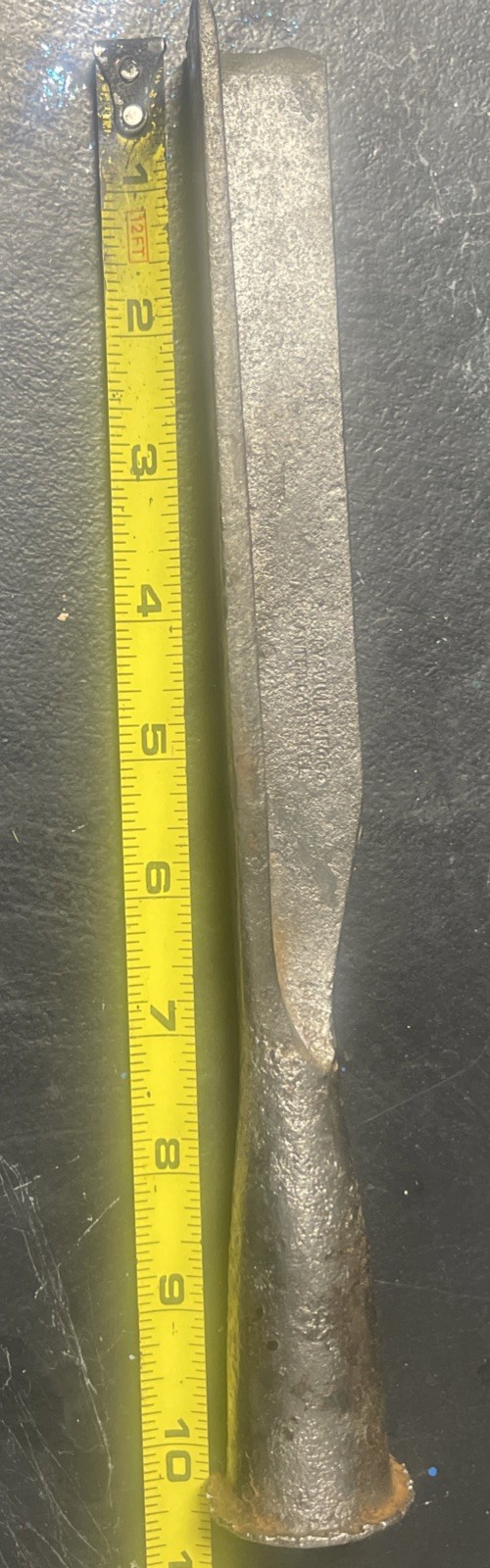 Antique Mortise Corner Chisel Gouge • 1″ Timber Framing