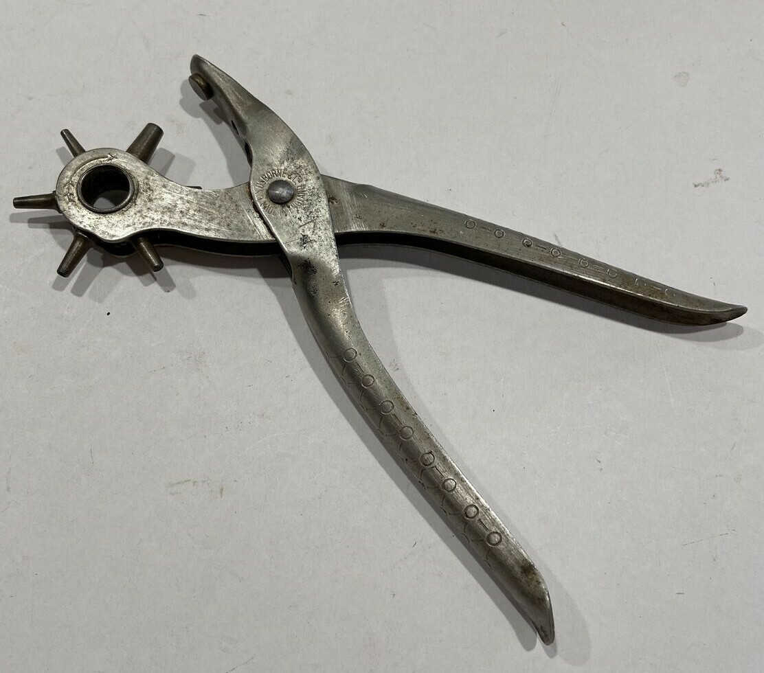 Osborne & Company 6 Point Leather Hole Punch