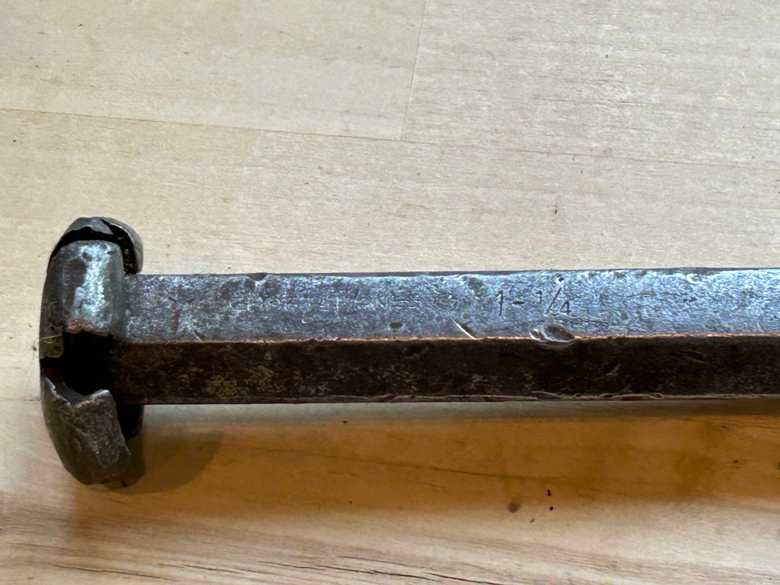 Vintage Craftsman Masonry 1- 1/4 Wide Cold Chisel – 11″ Length