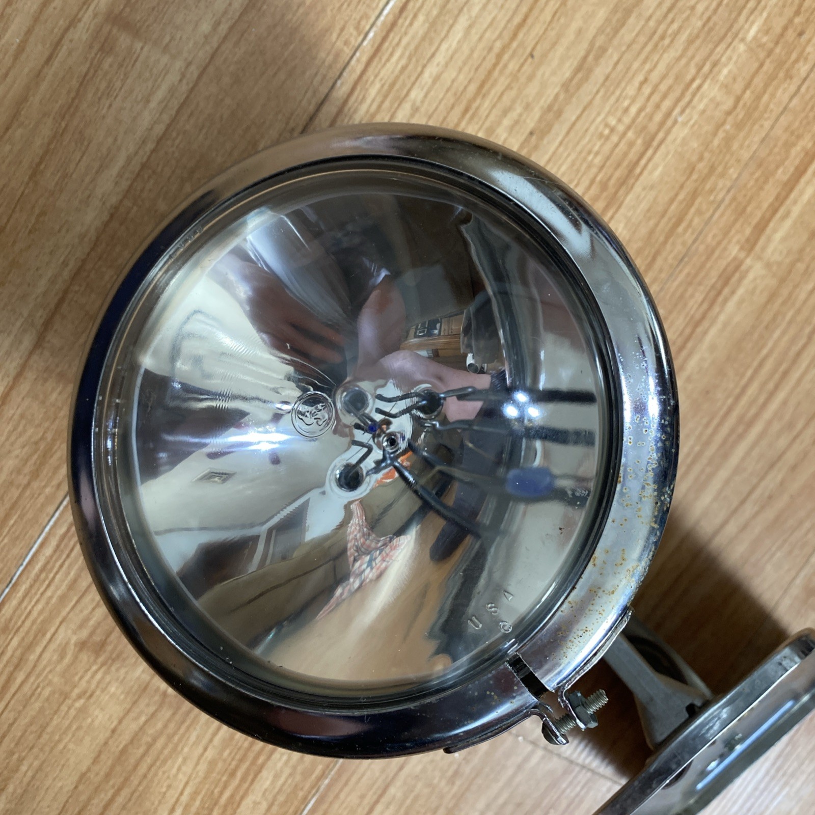 Vtg Teledyne Big Beam Model 1766C Chrome Powerhouse Emergency Response Lantern