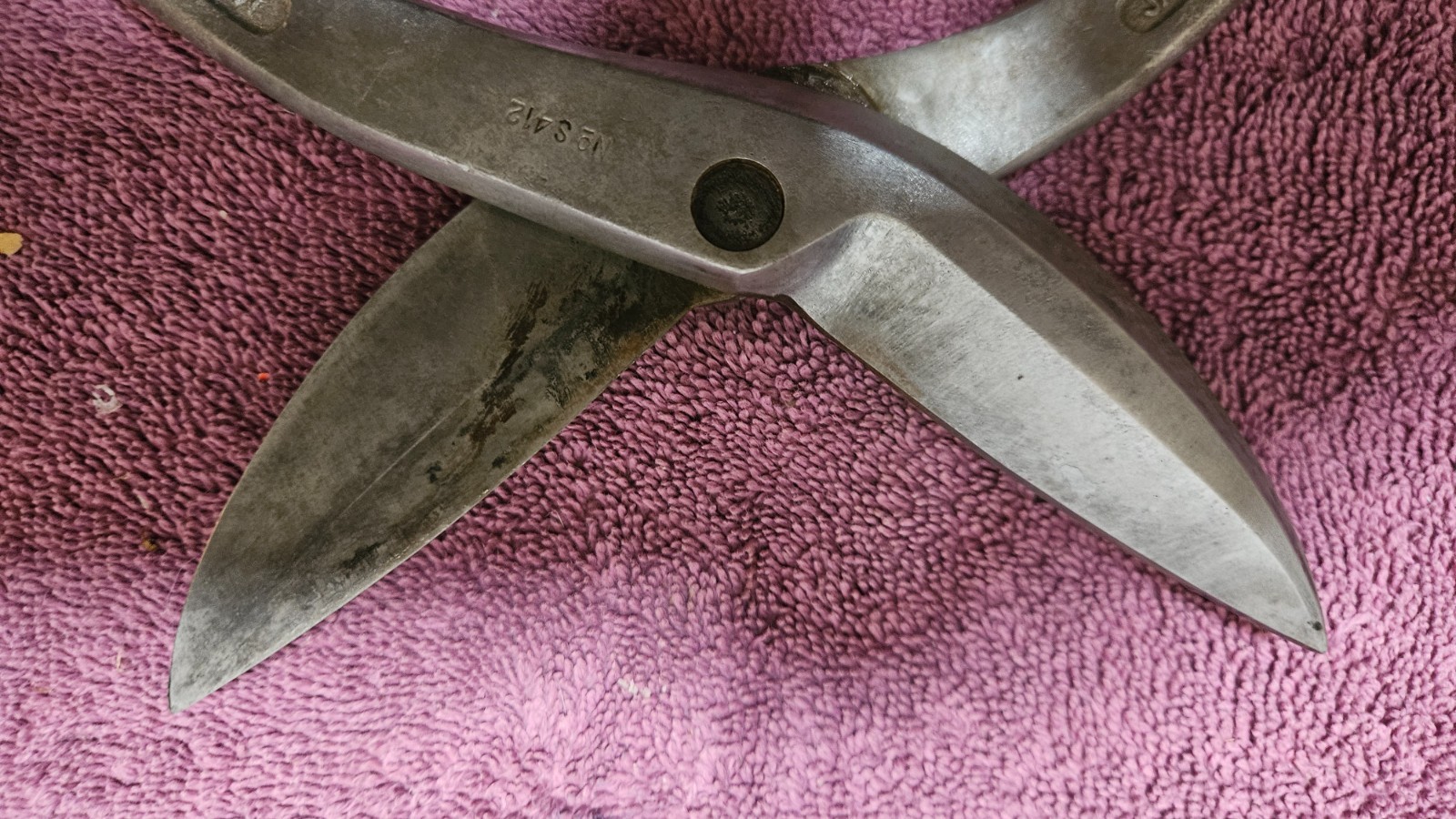 ‡ 🛠Crescent Tin Snips: 12 ¾” Made in U.S.A. • Vintage Quality Tool Steel • HVAC