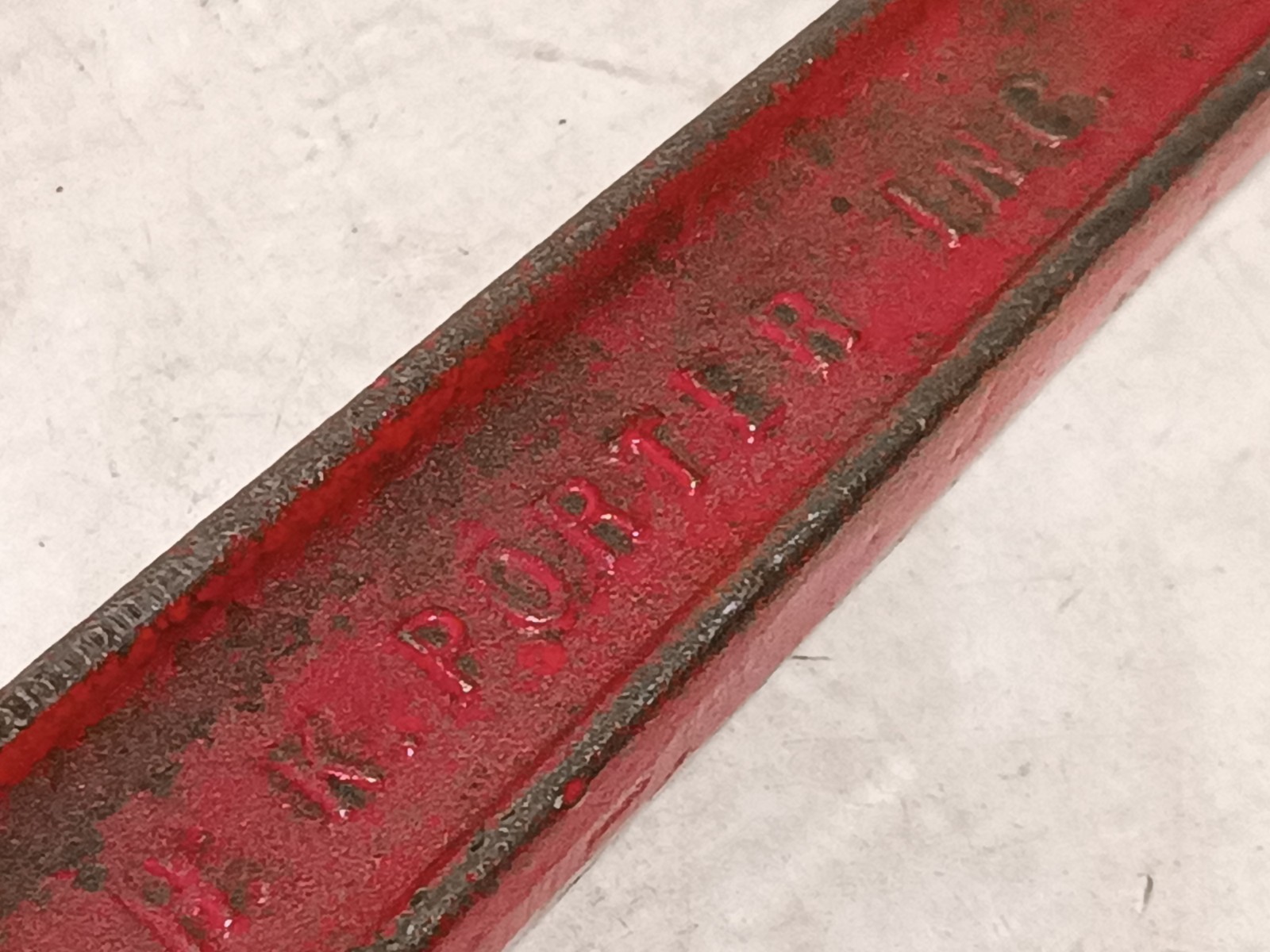 H.K. Porter Inc. (HKP) No. 2 Al/Cu Cable Cutter/ Clipper, vintage/antique, red