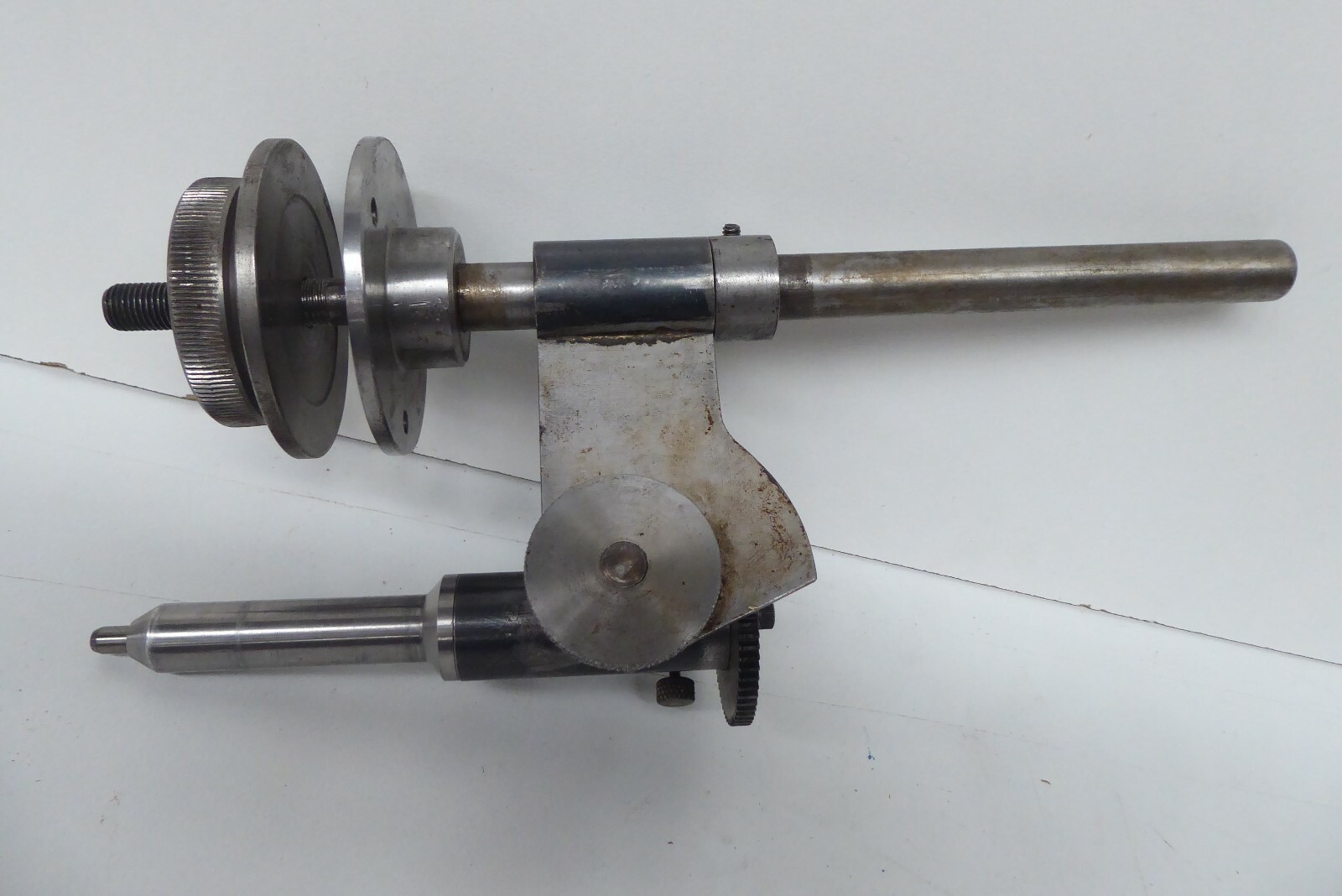VINTAGE ENGINEERS WORKSHOP GEARED INSTRUMENT PRECISION TOOL BORING GAUGE DEVICE