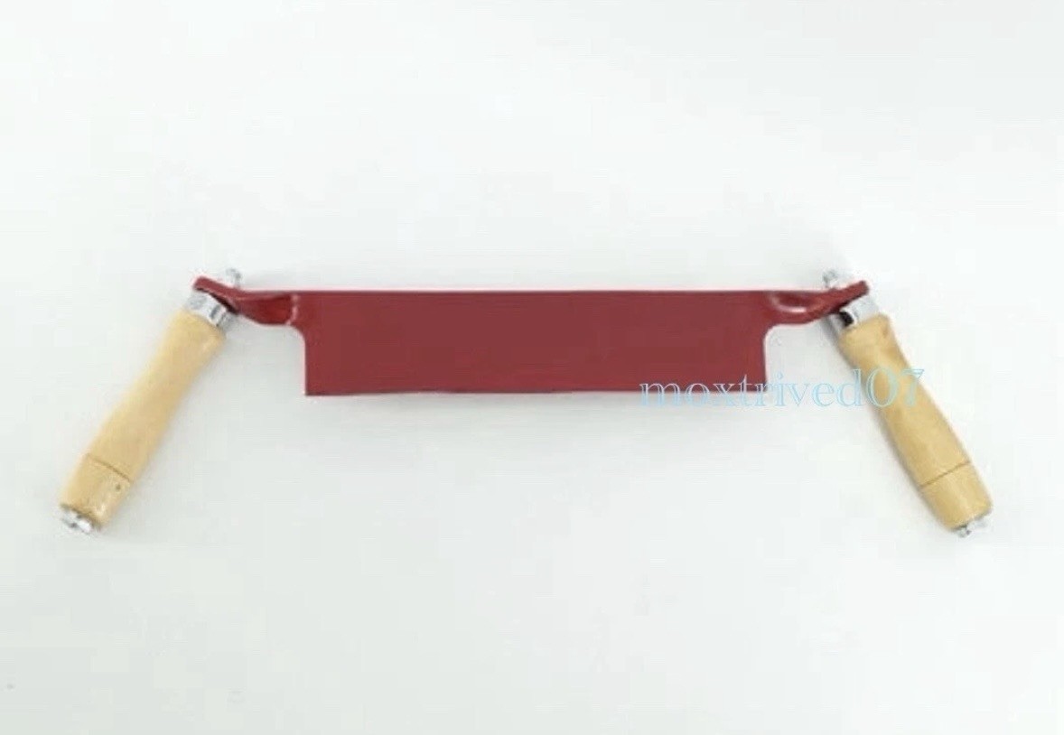 8″ Draw Shaver Straight Pull Knife Tree Debark Wood Work Witling Carving Turner