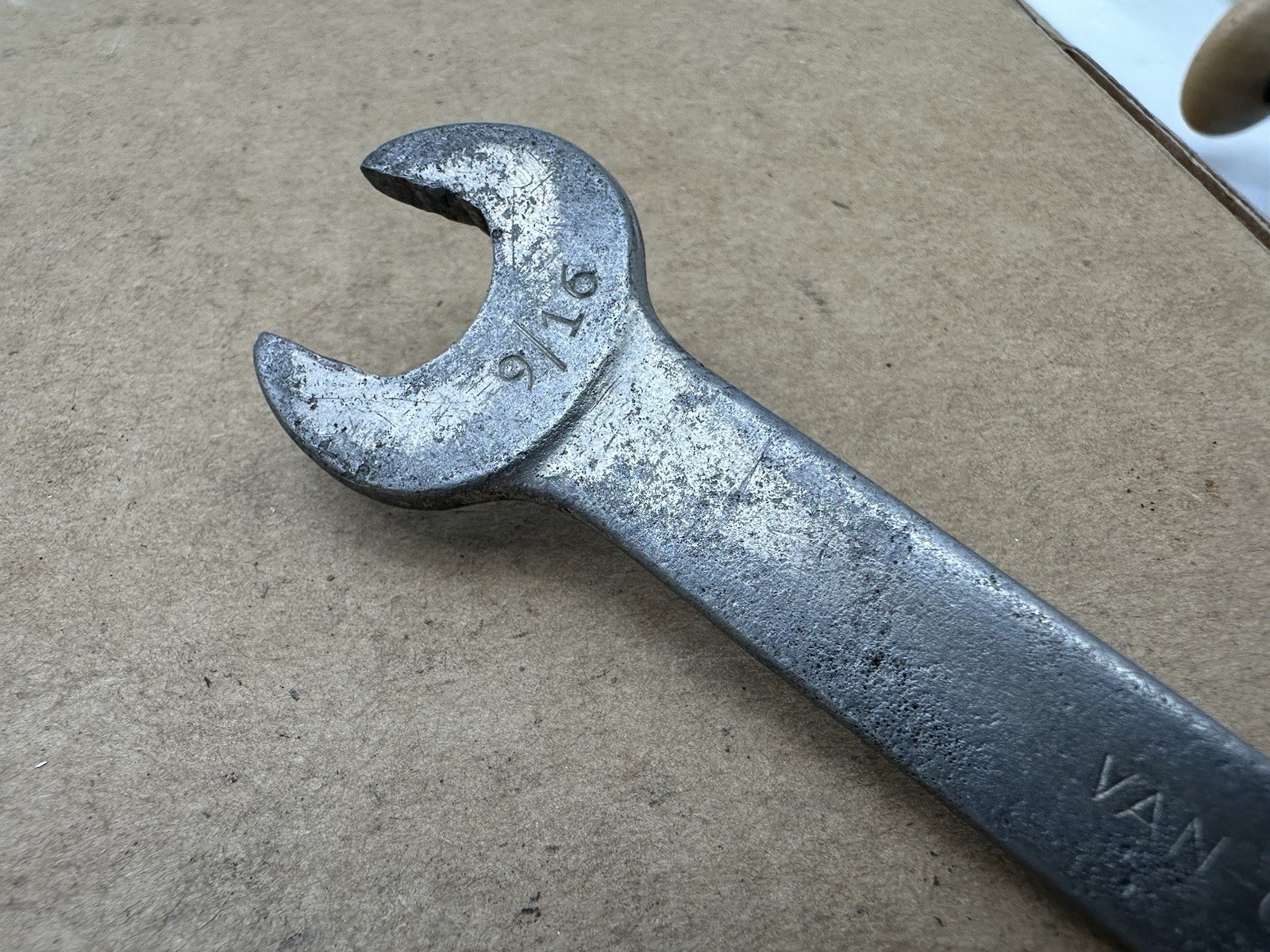 Vintage Herbrand Tools H-2 Vanadium Tappet Wrench 9/16″ x 1/2″ USA Tool