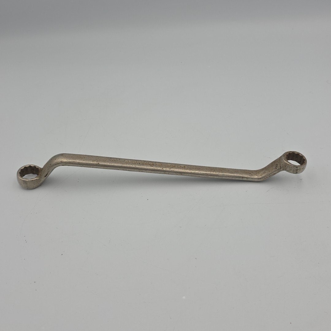 Armstrong 5/8″ X 11/16″ 12 Point Deep Offset Box Wrench Armaloy No. 8727-A USA