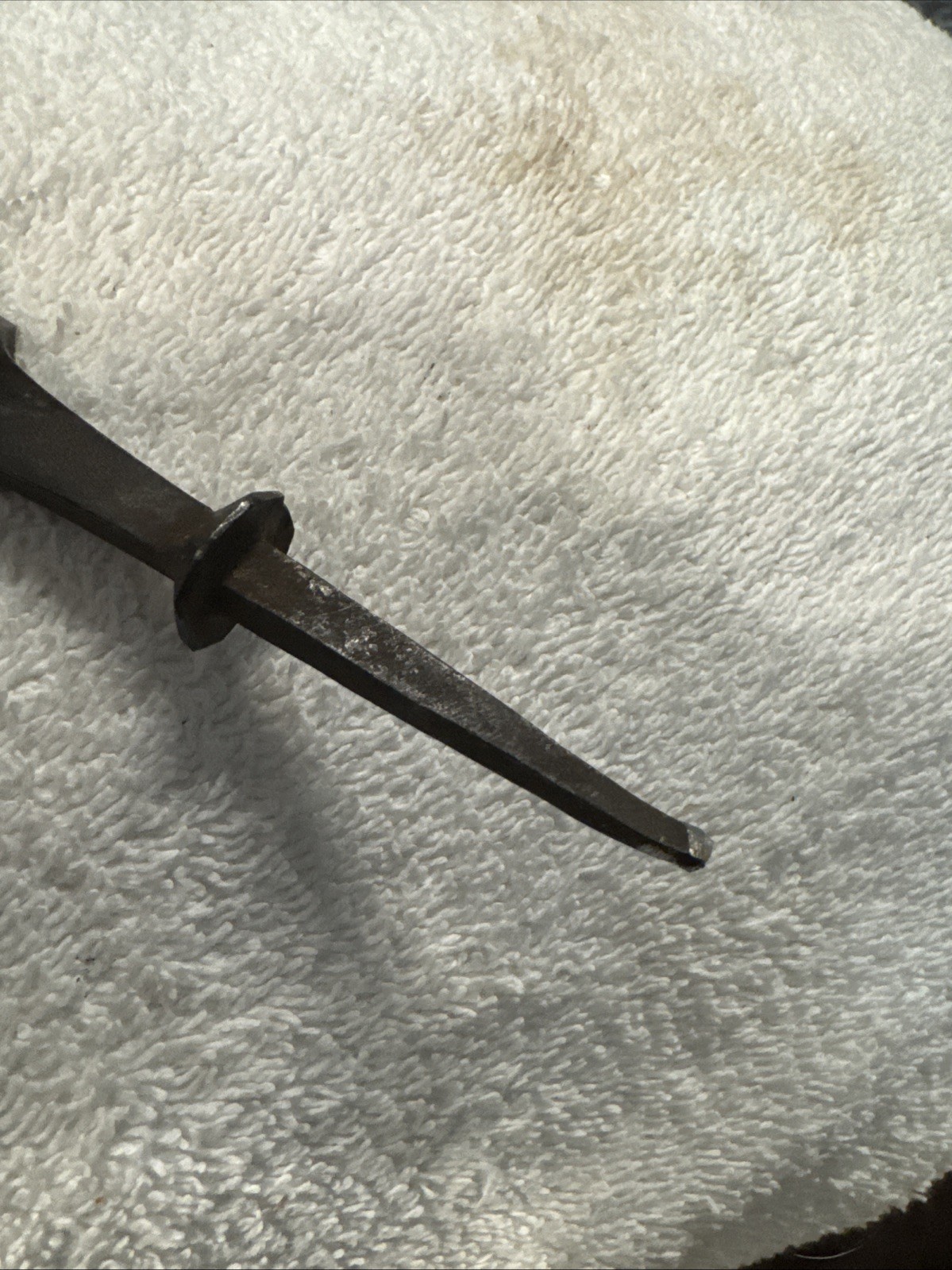 1” Buck Bros. Wood Gouge chisel tool vtg, no handle