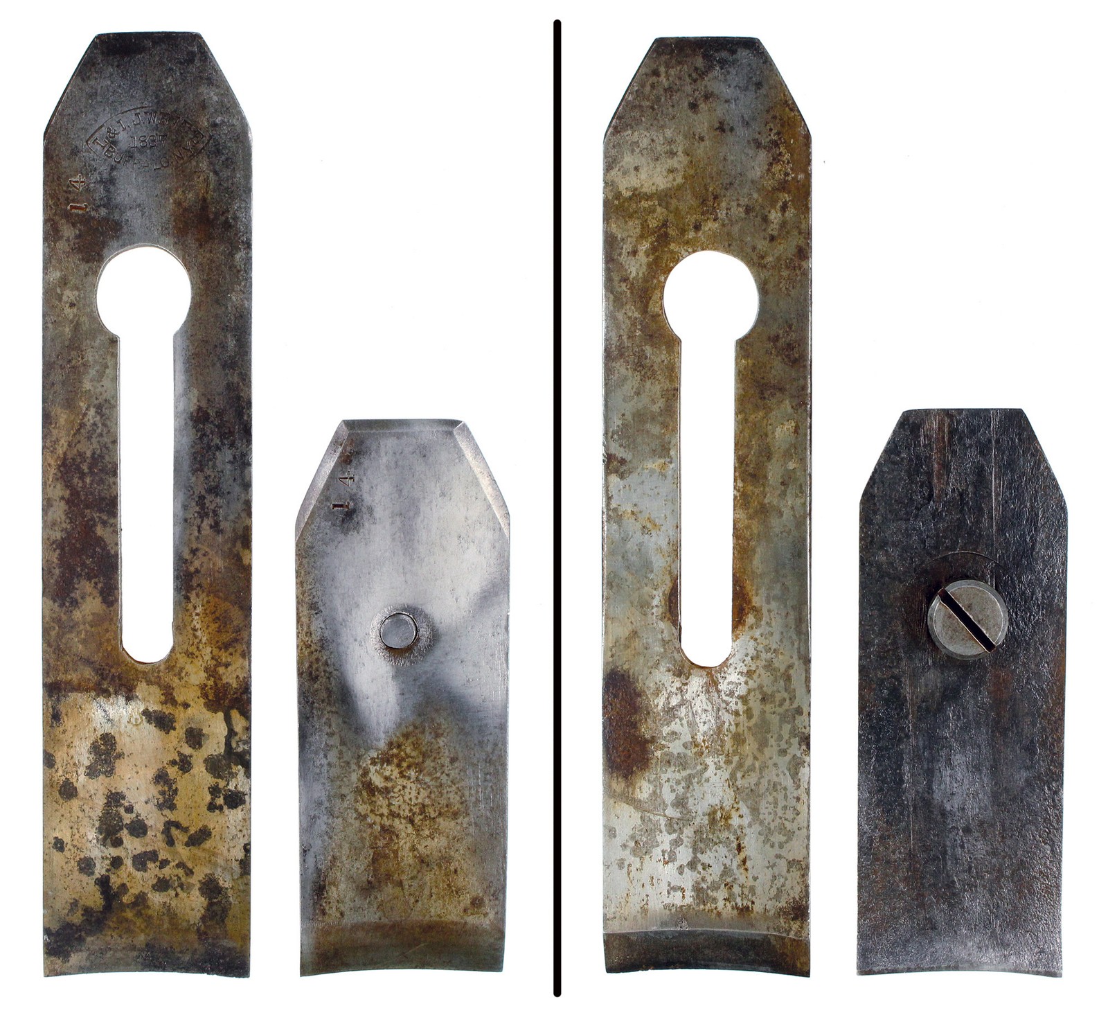 Original 1 3/4 Inch Tapered Blade & Chip Breaker – L. & I.J. White -mjdtoolparts