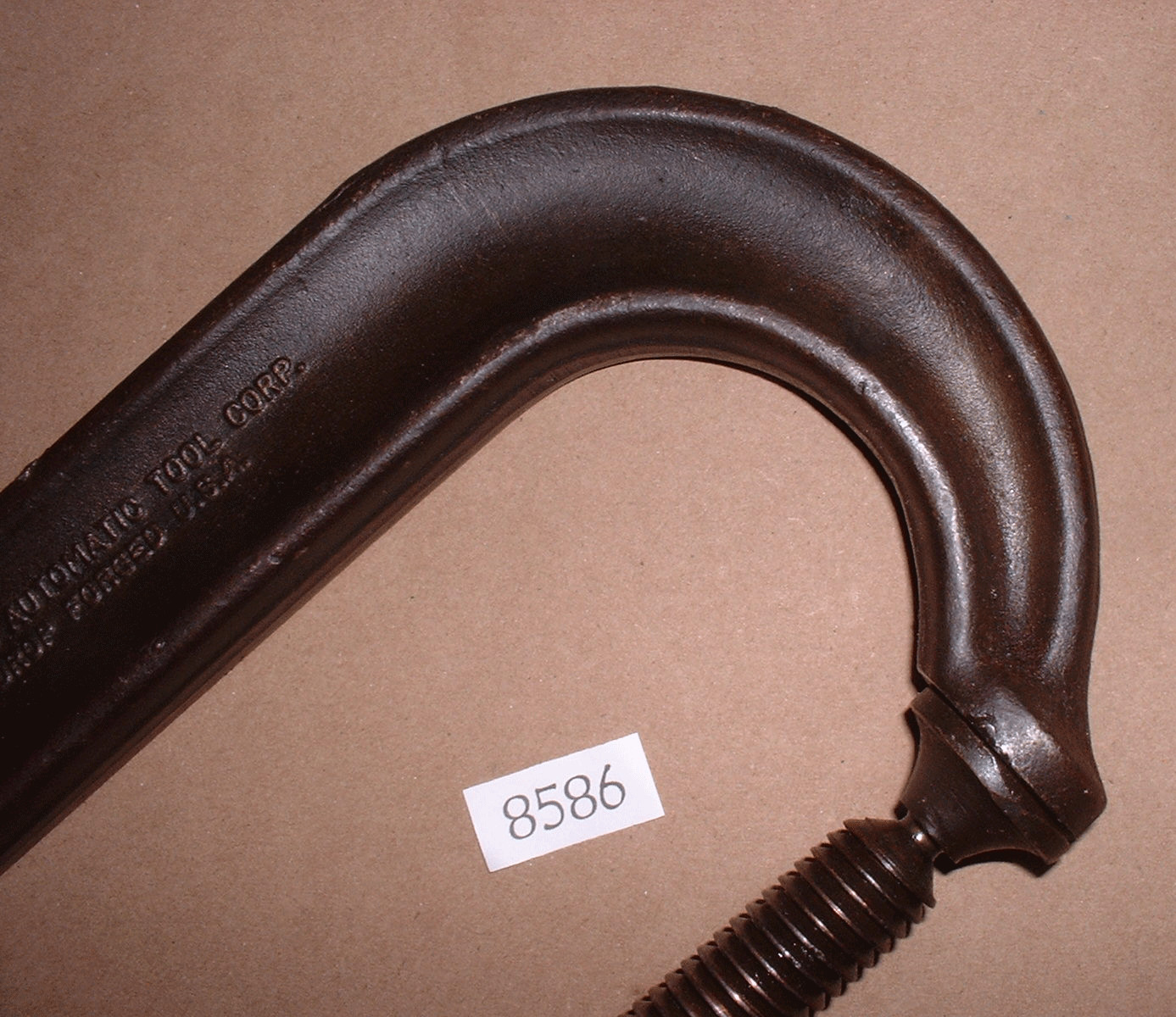 Gordon Automatic Tool Corp. Push Buttom Quick Adjustment 6″ C-Clamp with Patent