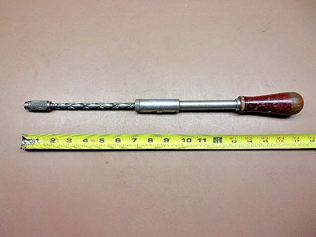 Vintage Yankee No. 130A Spring Spiral Ratchet Screwdriver Works Good Pat’d 1923