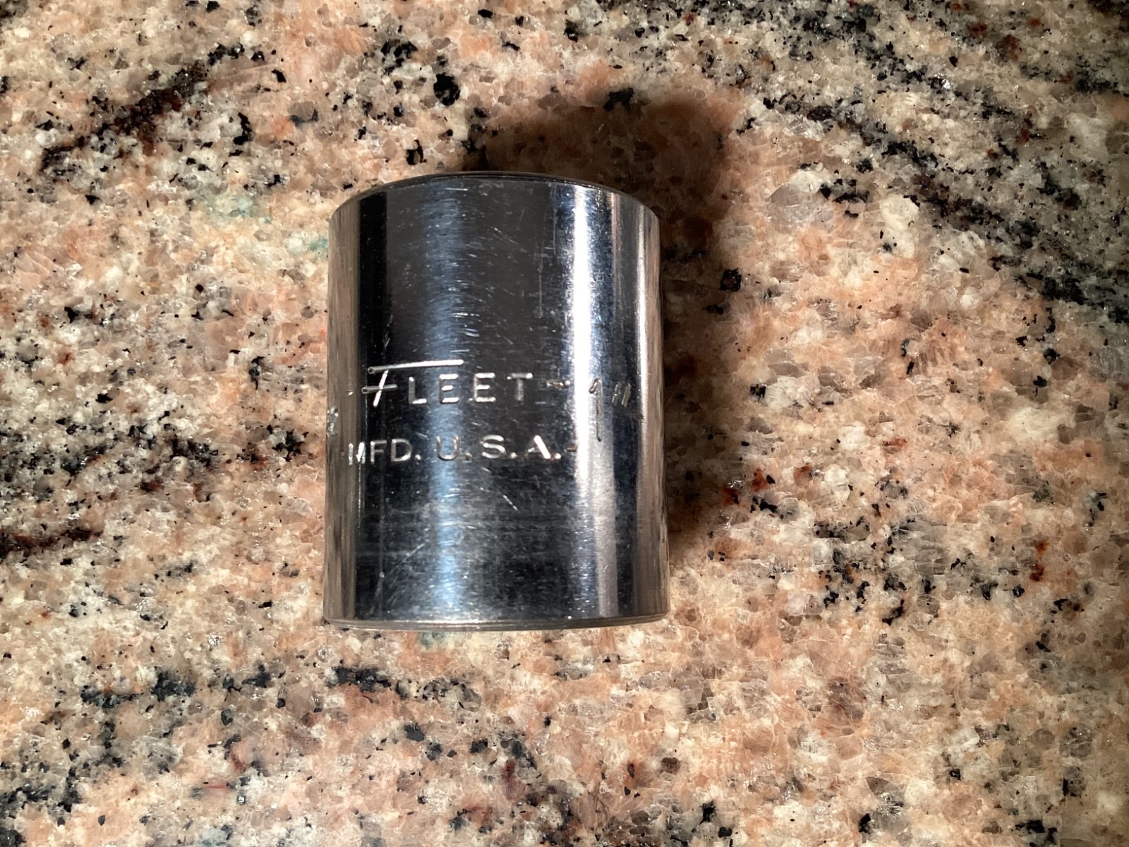 Vintage Fleet Socket Set of 10 SAE 1/2″ Drive 12-Point Shallow Forged Chrome USA