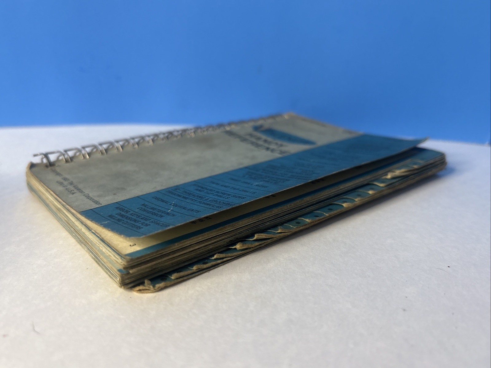 Valenite Metals Handy Reference Book 1983 Engineering Machinist Tools Guide Vtg