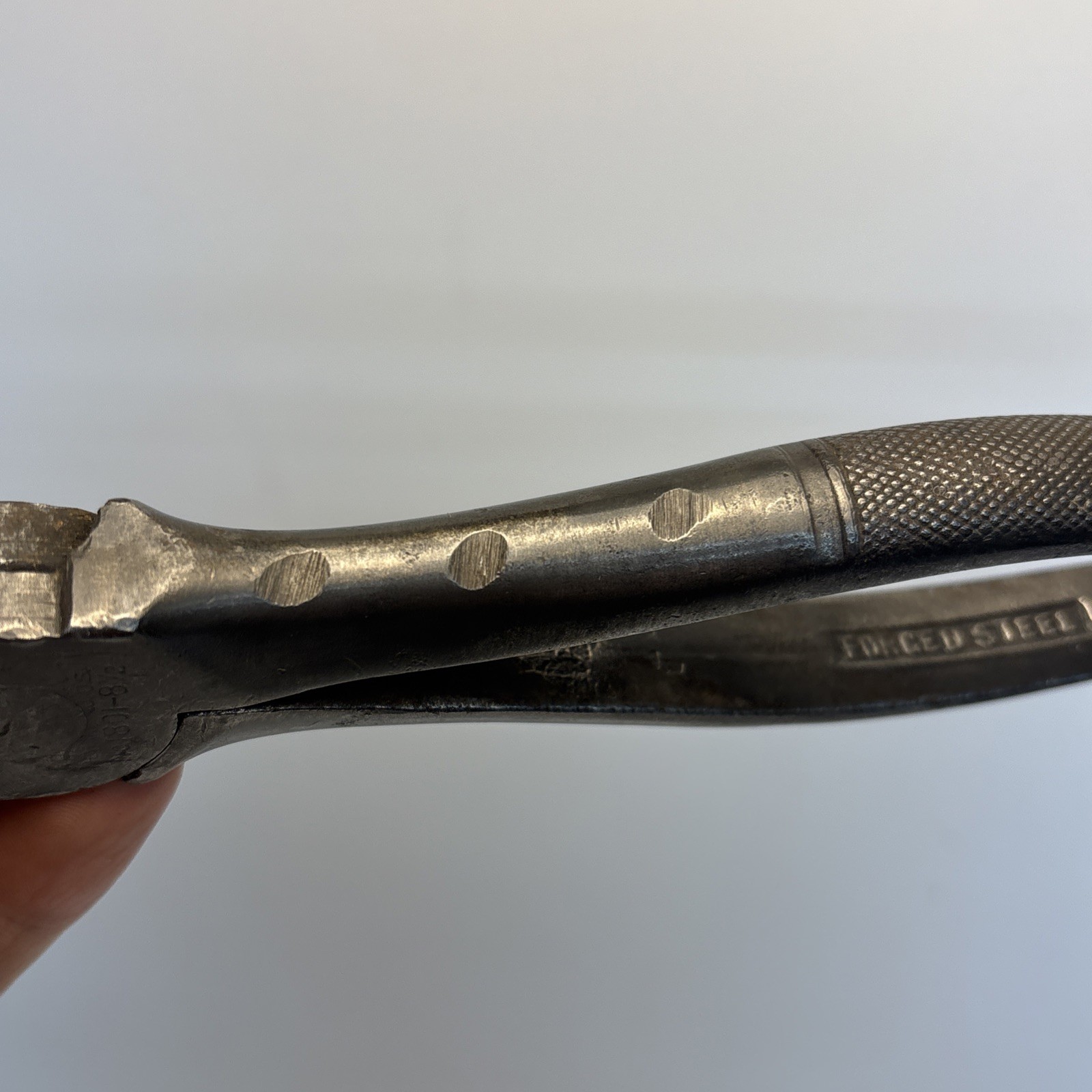 Vintage Kraeuter & Co No. 1801 8-1/2” Lineman Pliers Newark NJ USA