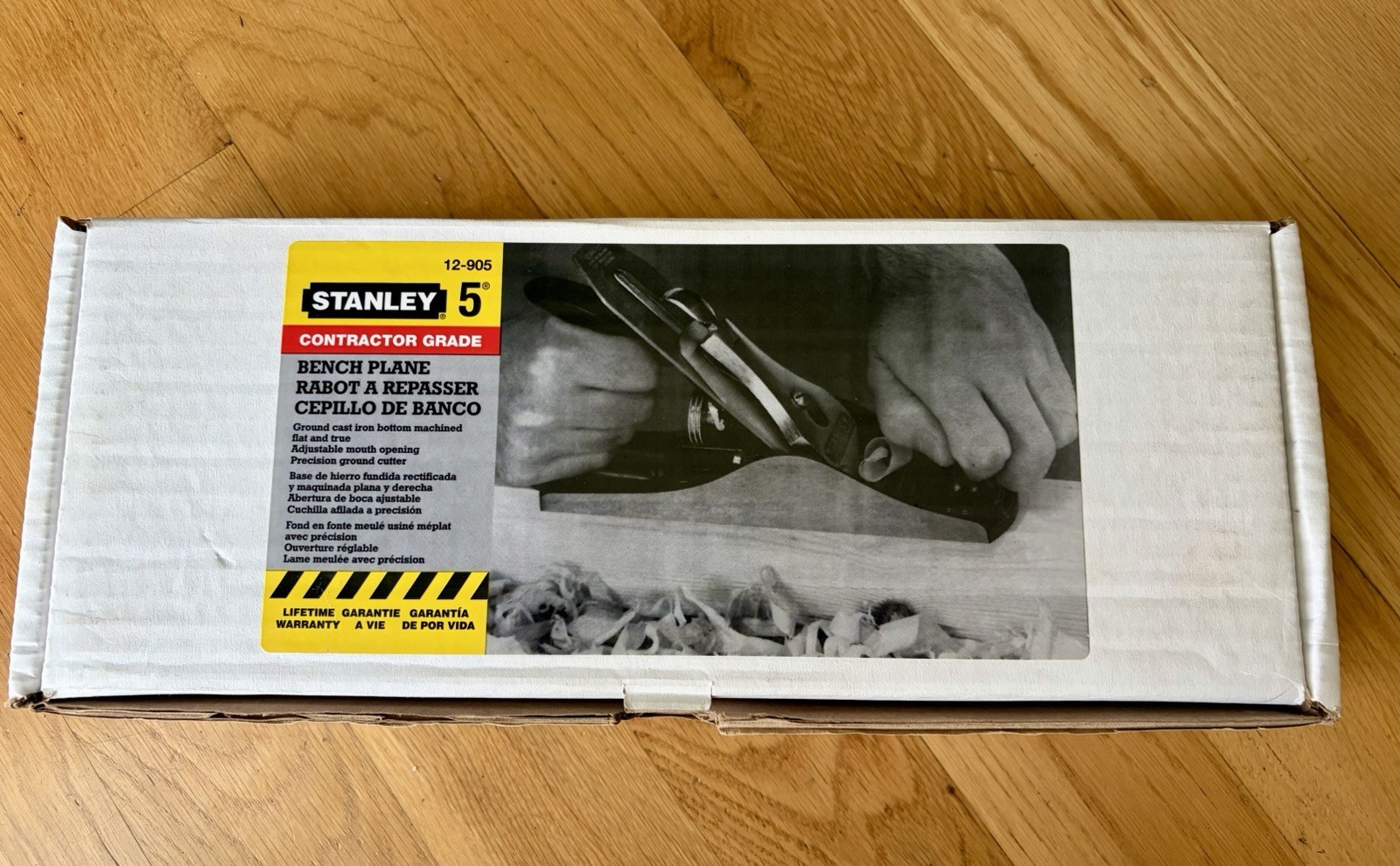 Stanley Bailey Plane No 5 Smooth Bottom 12-905 Bench Plane 14” Long 2” Blade NIB