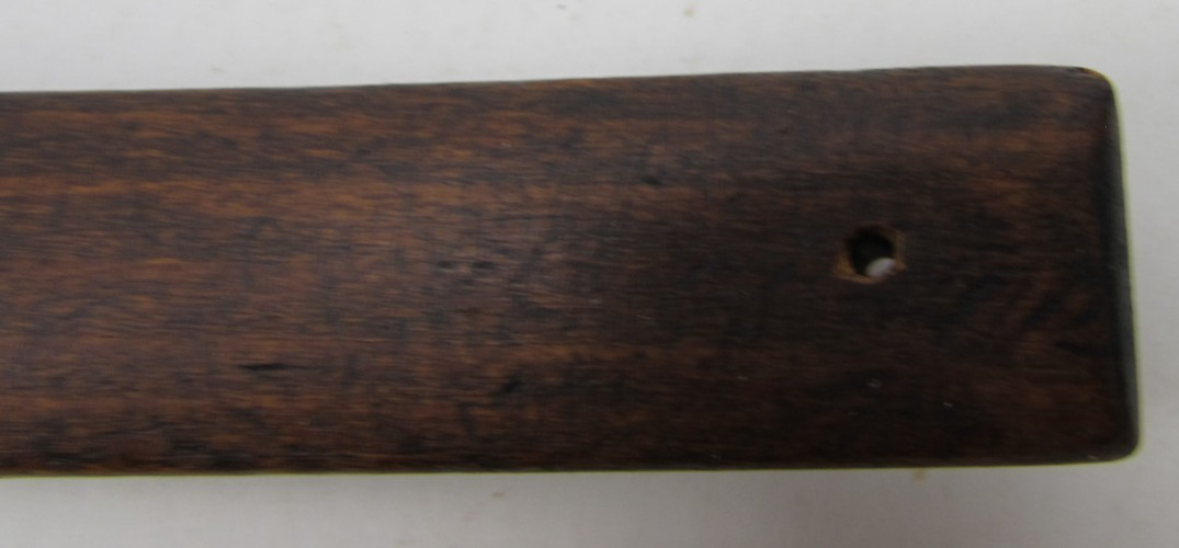 Antique Primitive Wooden Curved Handle Spoke Shaver / Draw Knife Finish Shaver