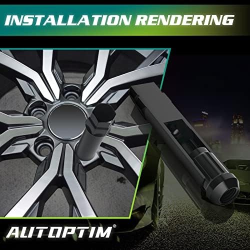 AUTOPTIM 6 Spline Lug Nuts Socket Key – 17mm Hex Socket for Small Diameter Lug N