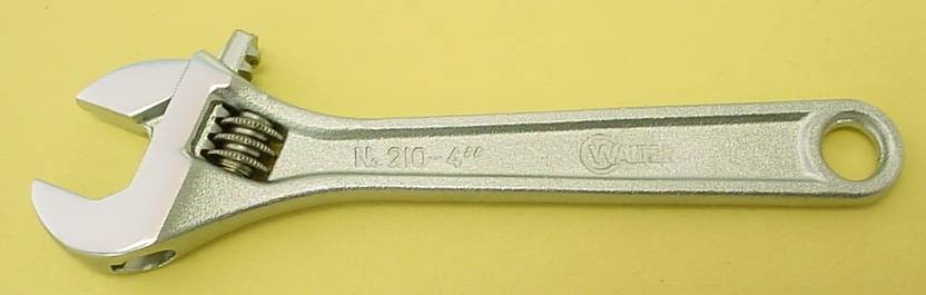 Carl Walter 210 CP 4 Adjustable Wrench 4 inch Size