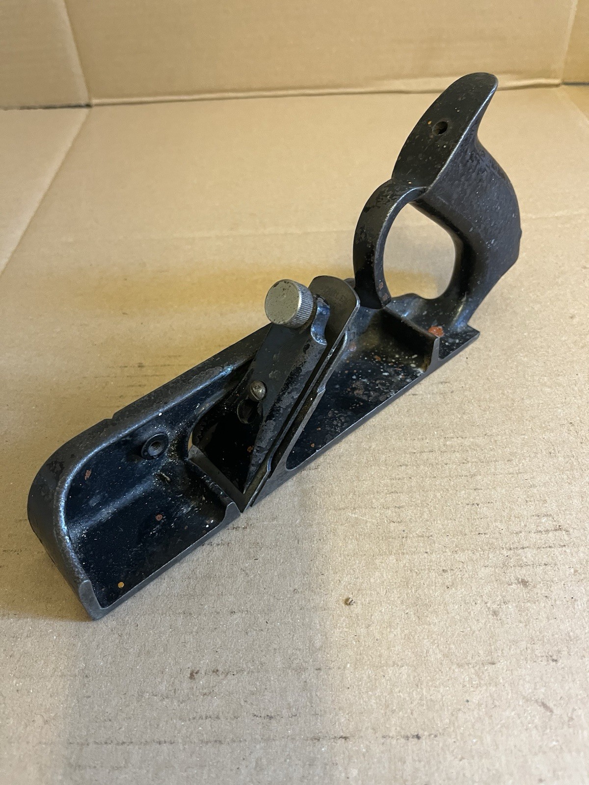 1910 STANLEY No. 180 RABBET PLANE-ANTIQUE HAND TOOL