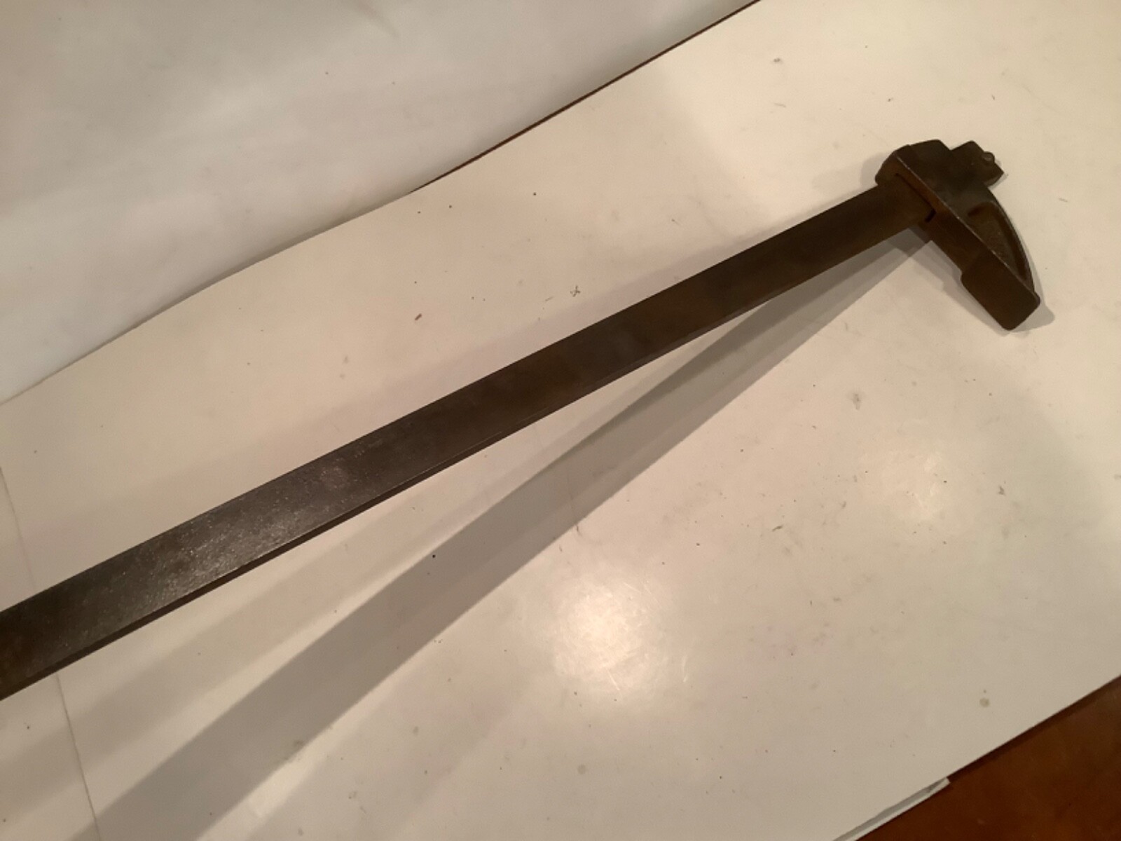 Vintage Steel Antique James L Taylor Poughkeepsie NY 14A 14 B Bar Clamp 28”