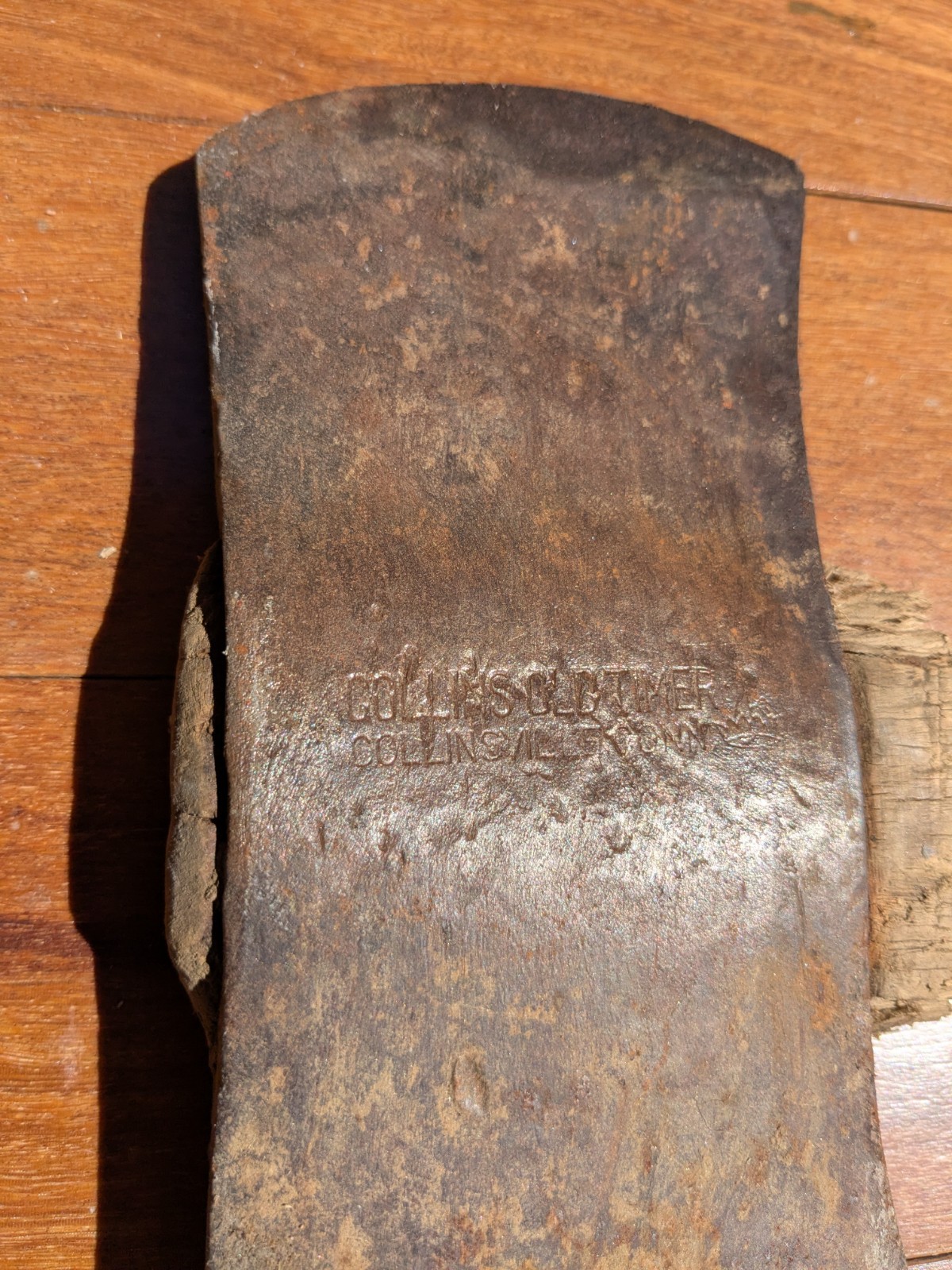 Antique COLLINS Old Timer Double Bit 3-1/2 LB Axe Collinsville CT USA