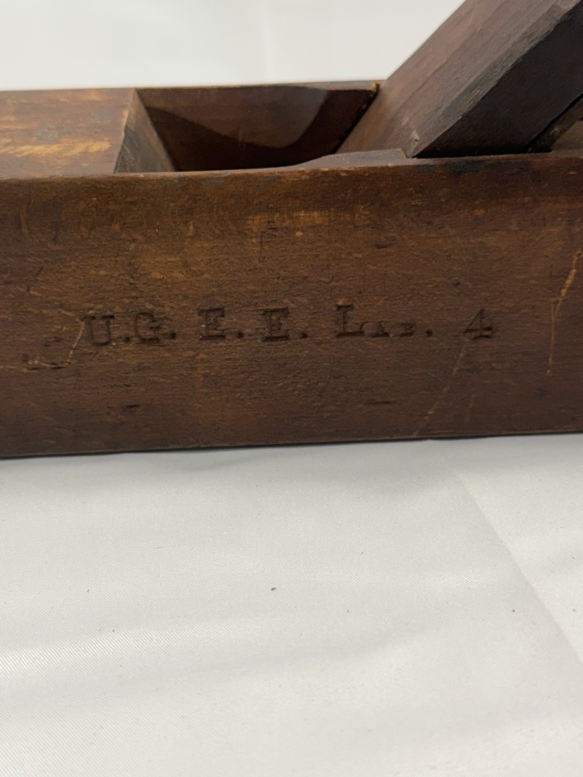 U.G.E.E. L… Antique Wooden Hand Plane Collectible Carpentry Tool