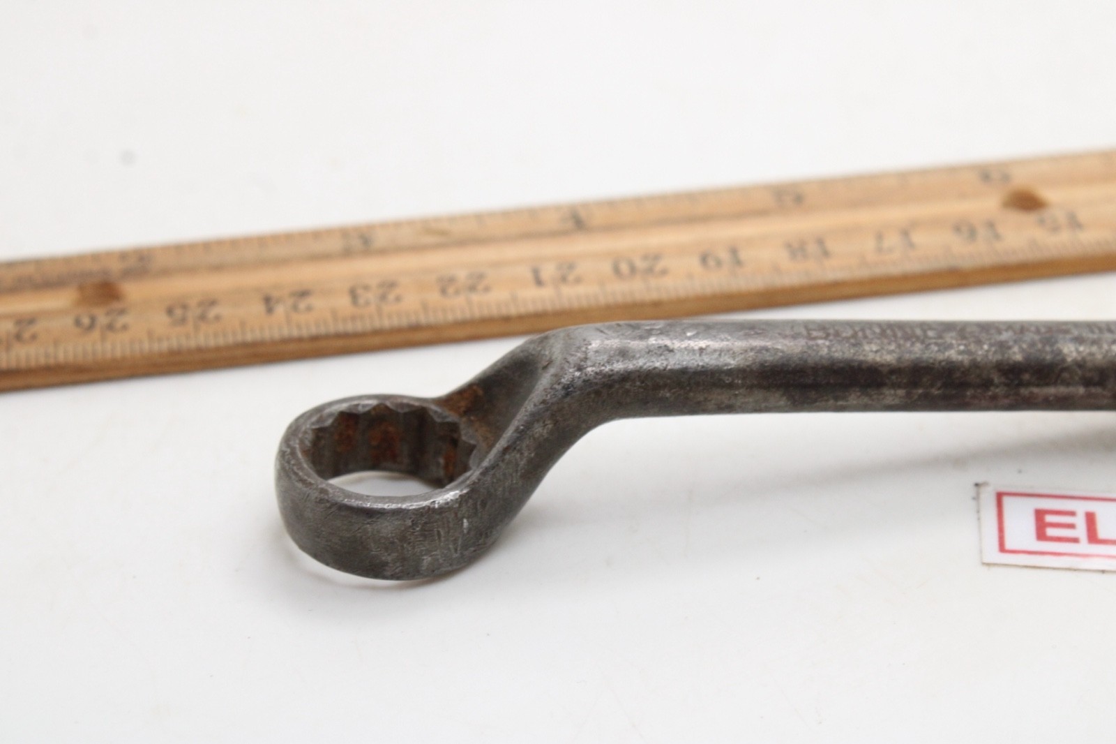 BONNEY 2806 9/16″ x 5/8″ 12 Point SAE Chrome Offset Double Box Wrench USA