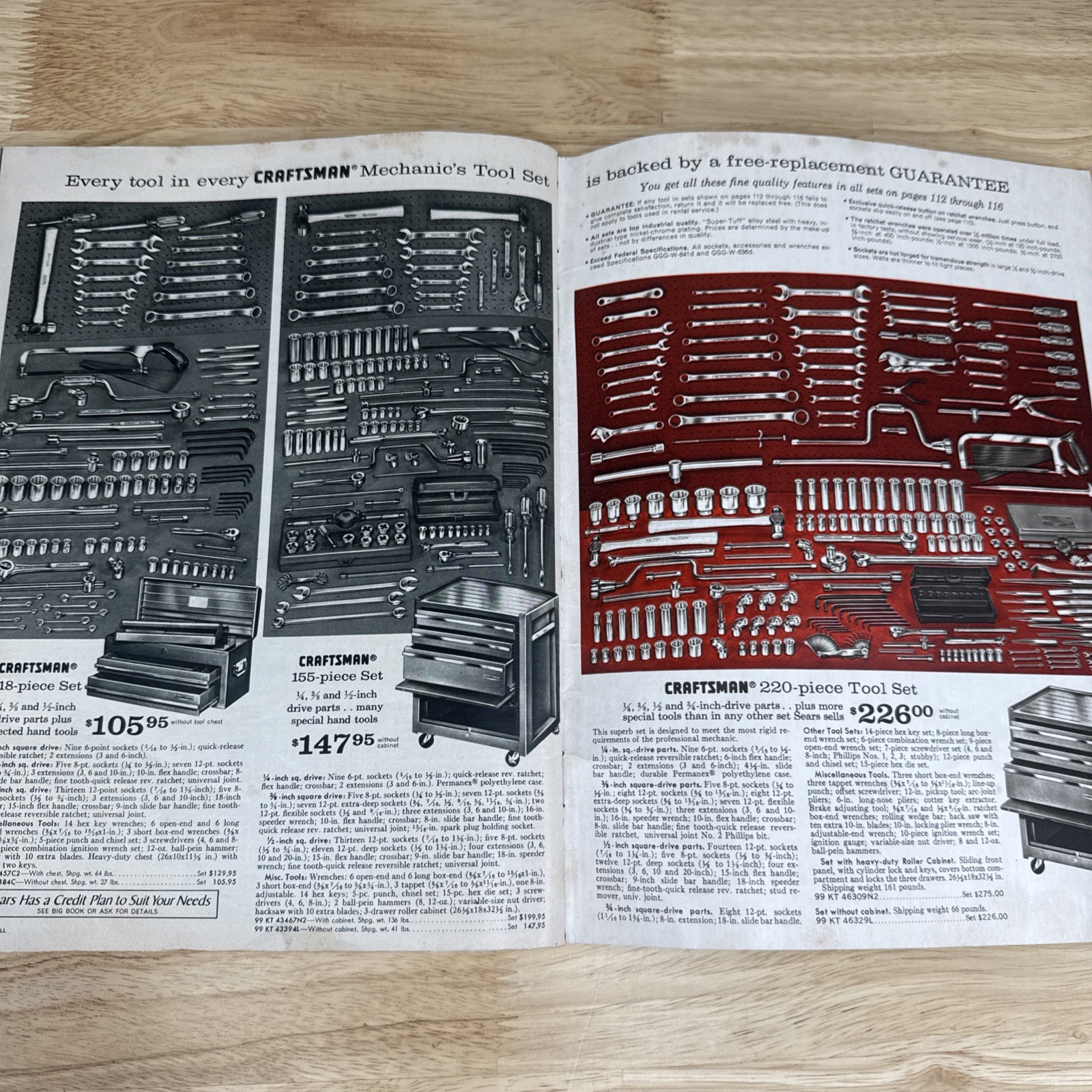 Vtg Sears Craftsman Manual Booklet Lot Power And Hand Tools Radial Saw Jointer