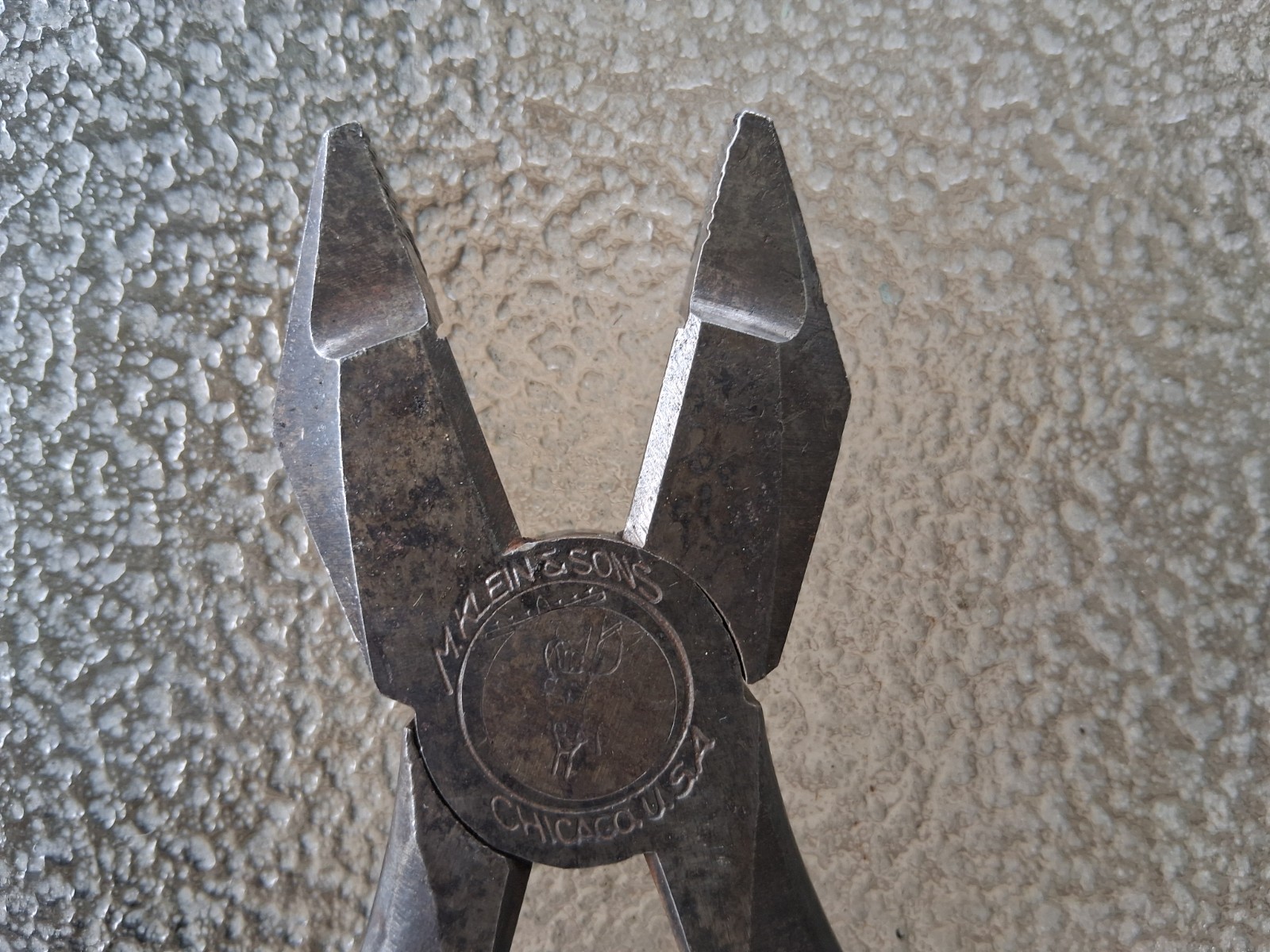 Vintage M. Klein & Sons Lineman Pliers USA 1956 Chicago