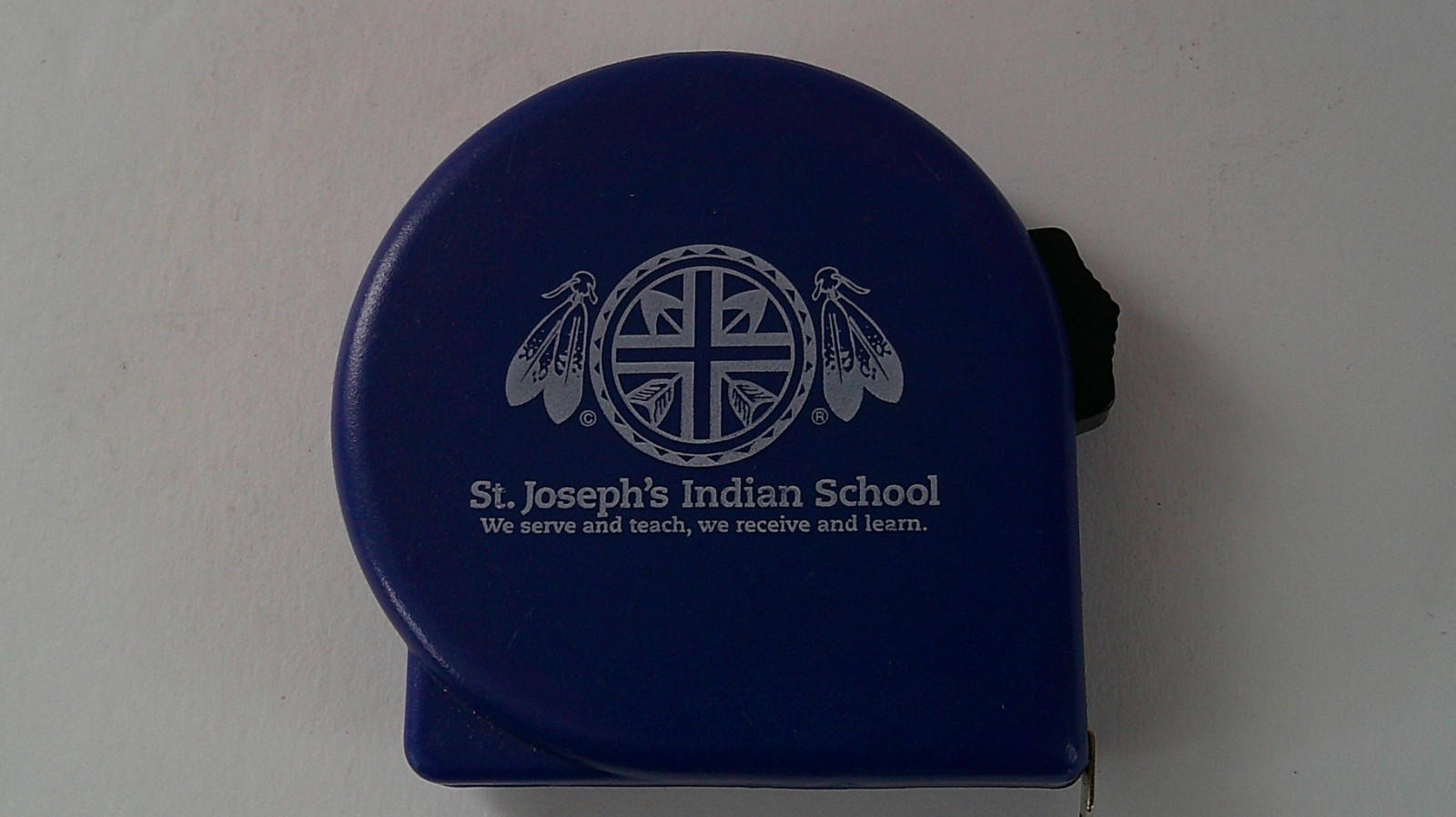 St. Joseph’s Indian School Blue Pocket Tape Measure
