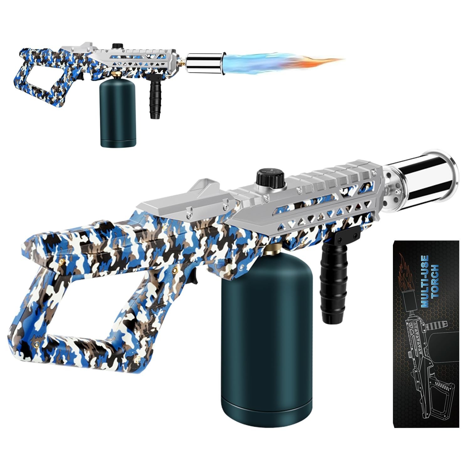Propane Torch Gun-Powerful Grill Torch Gun, Kitchen Torch Gun with Adjustable…