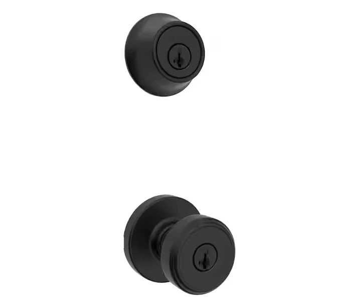 Maven Keyed Entry Knob and Single Cylinder Deadbolt Combo Pack