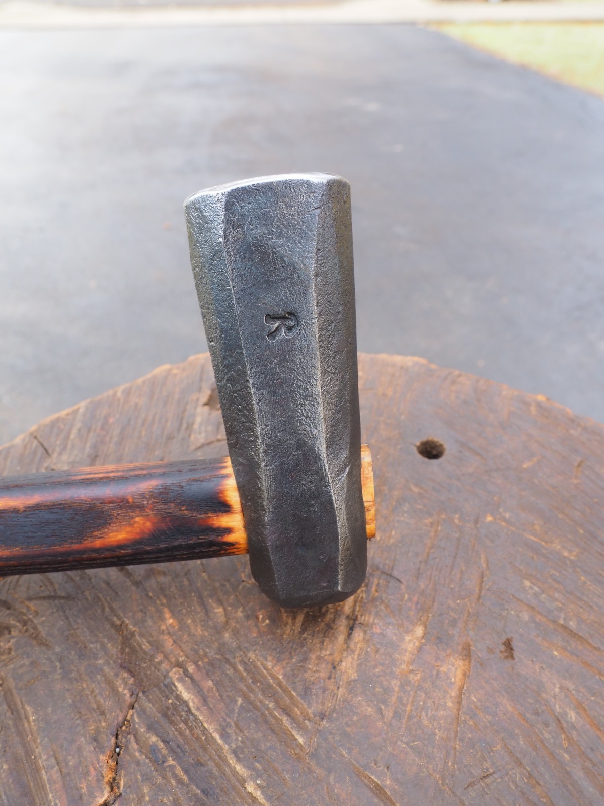 STOUT 3.5LB DOG HEAD “BINE ROVTAR” BLACKSMITH HAMMER ANVIL KNIFE BLADE SAW VISE