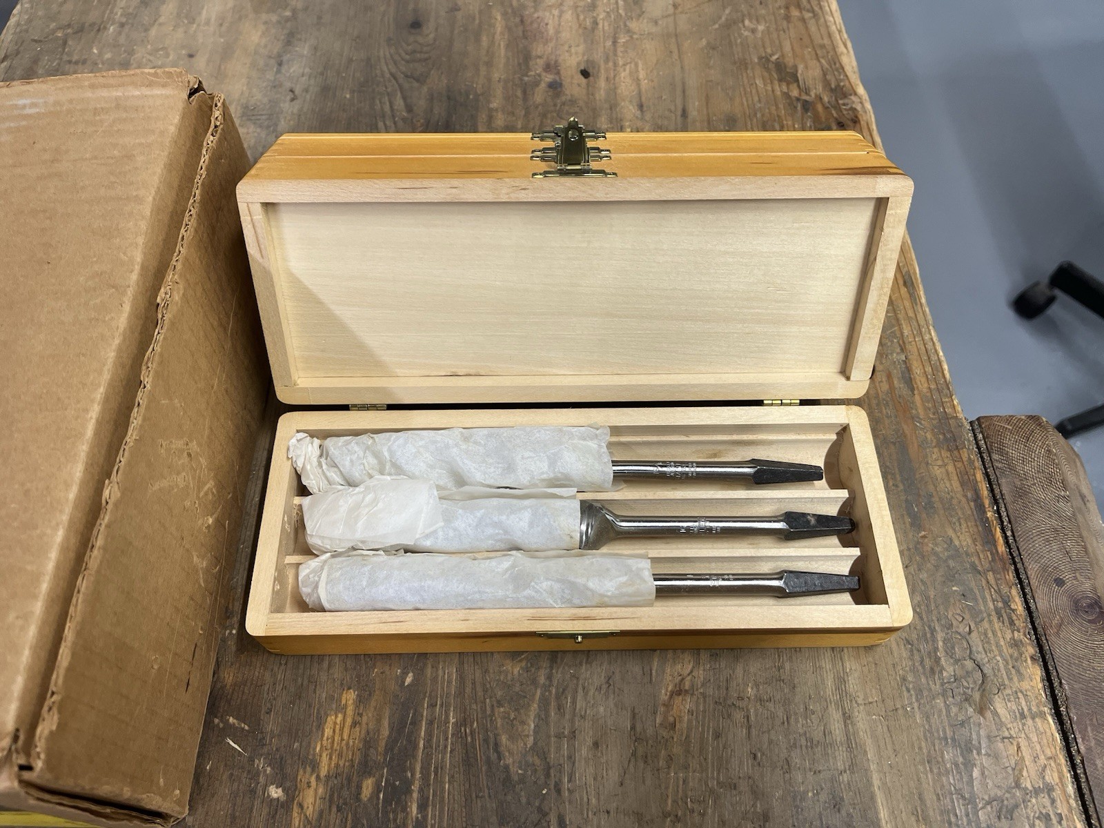 Russell Jennings Auger Bit Set Brand New in Original Box Never Used