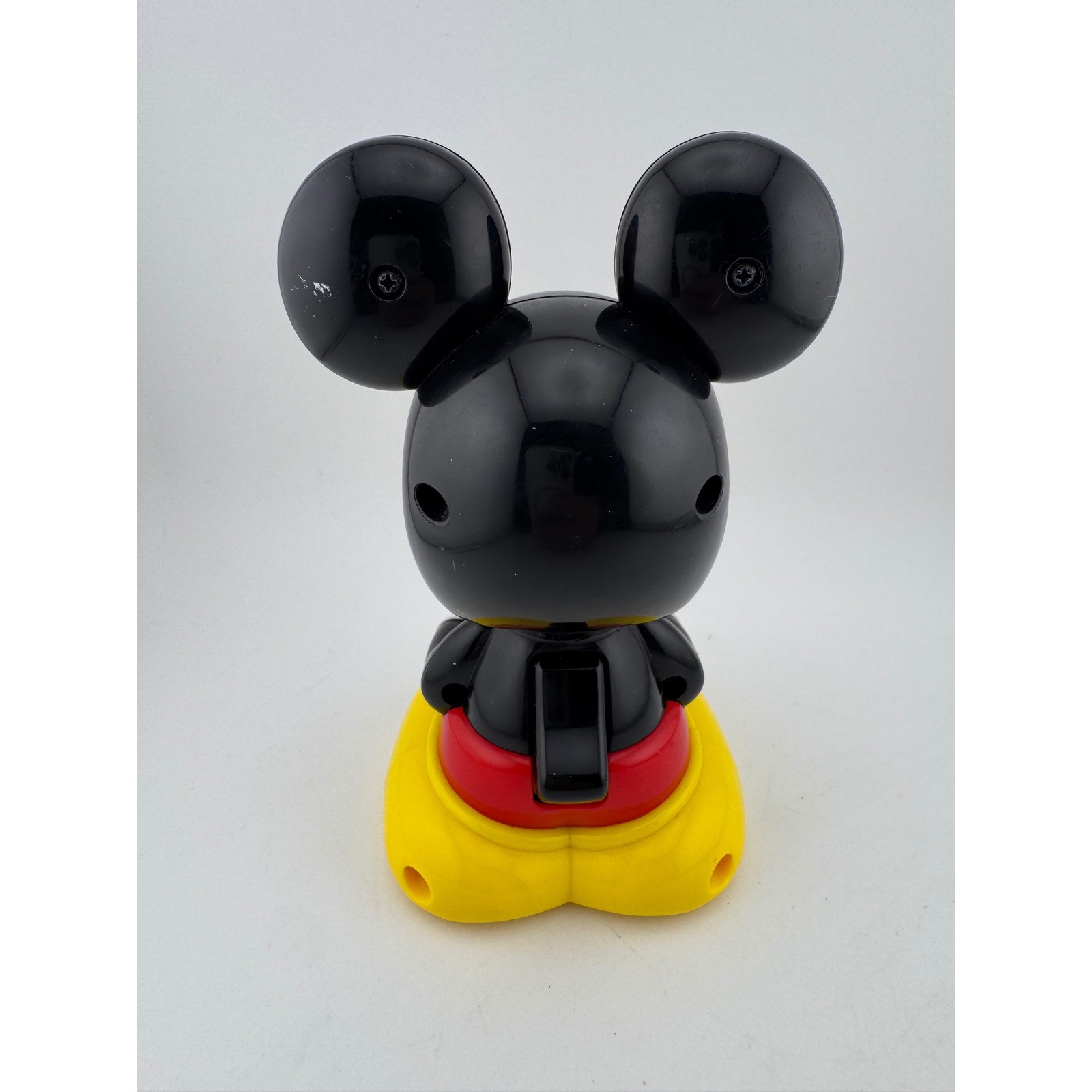 Mickey Mouse Plastic Light Up Flashlight Toy Vintage Disney UNTESTED