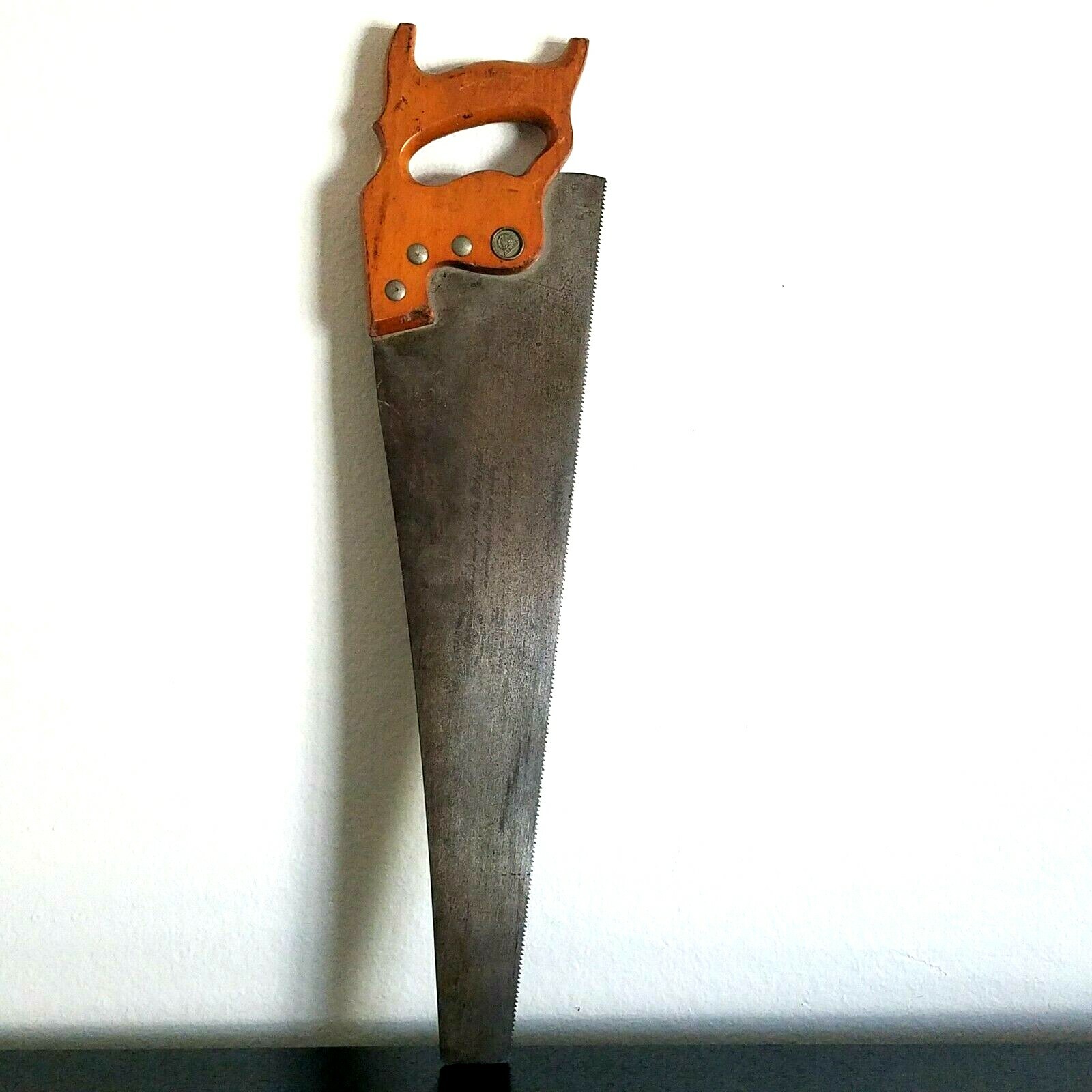 Vtg ATKINS Silver Steel Hand Saw No. 51 Ship Wood Tool Made in the USA 22″ *