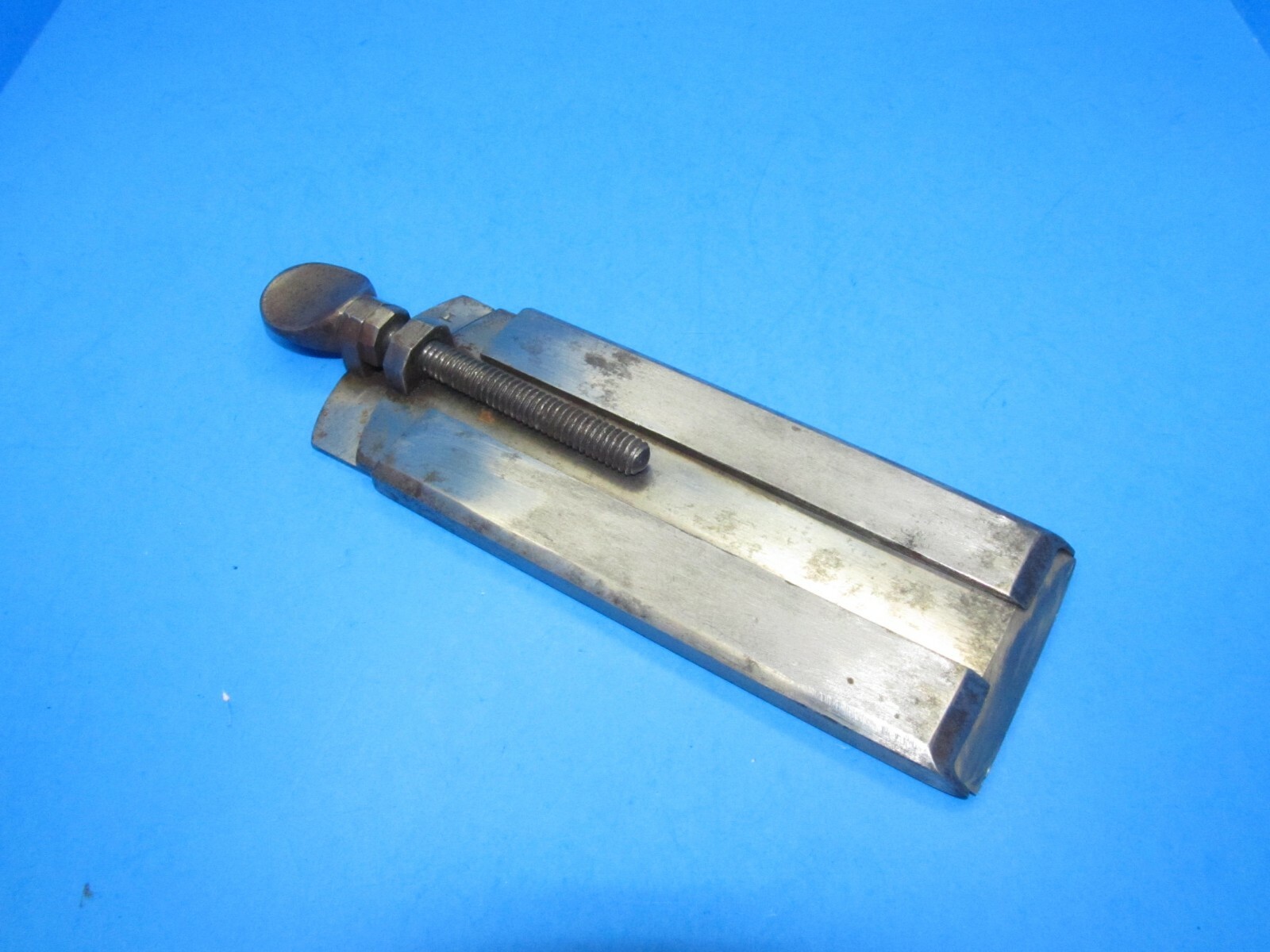 rare & nice Horace Harris Gorham NY 1855 patent iron cutter blade for wood plane