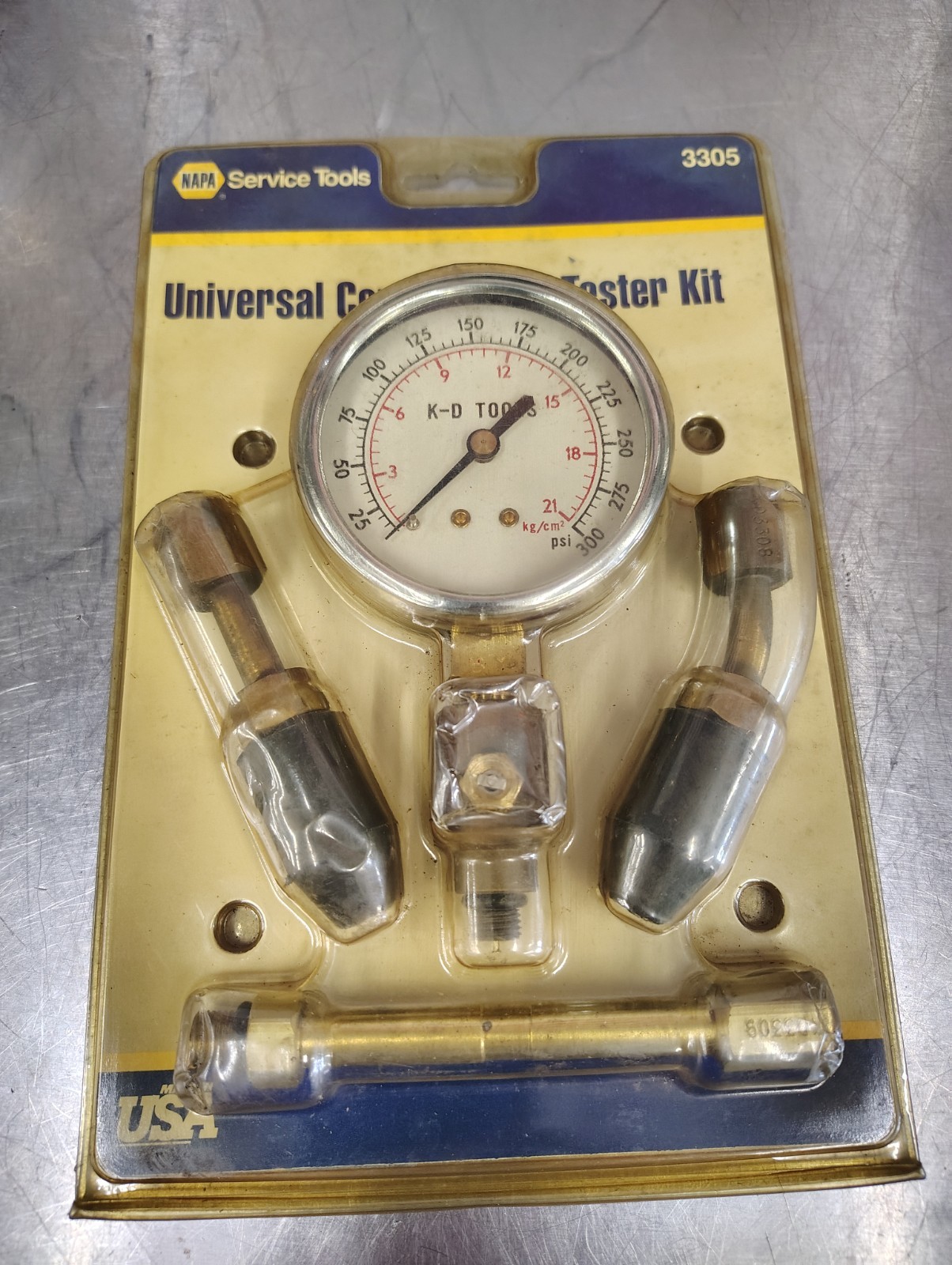 NOS NAPA Service Tools 3305 Universal Compression Tester Kit