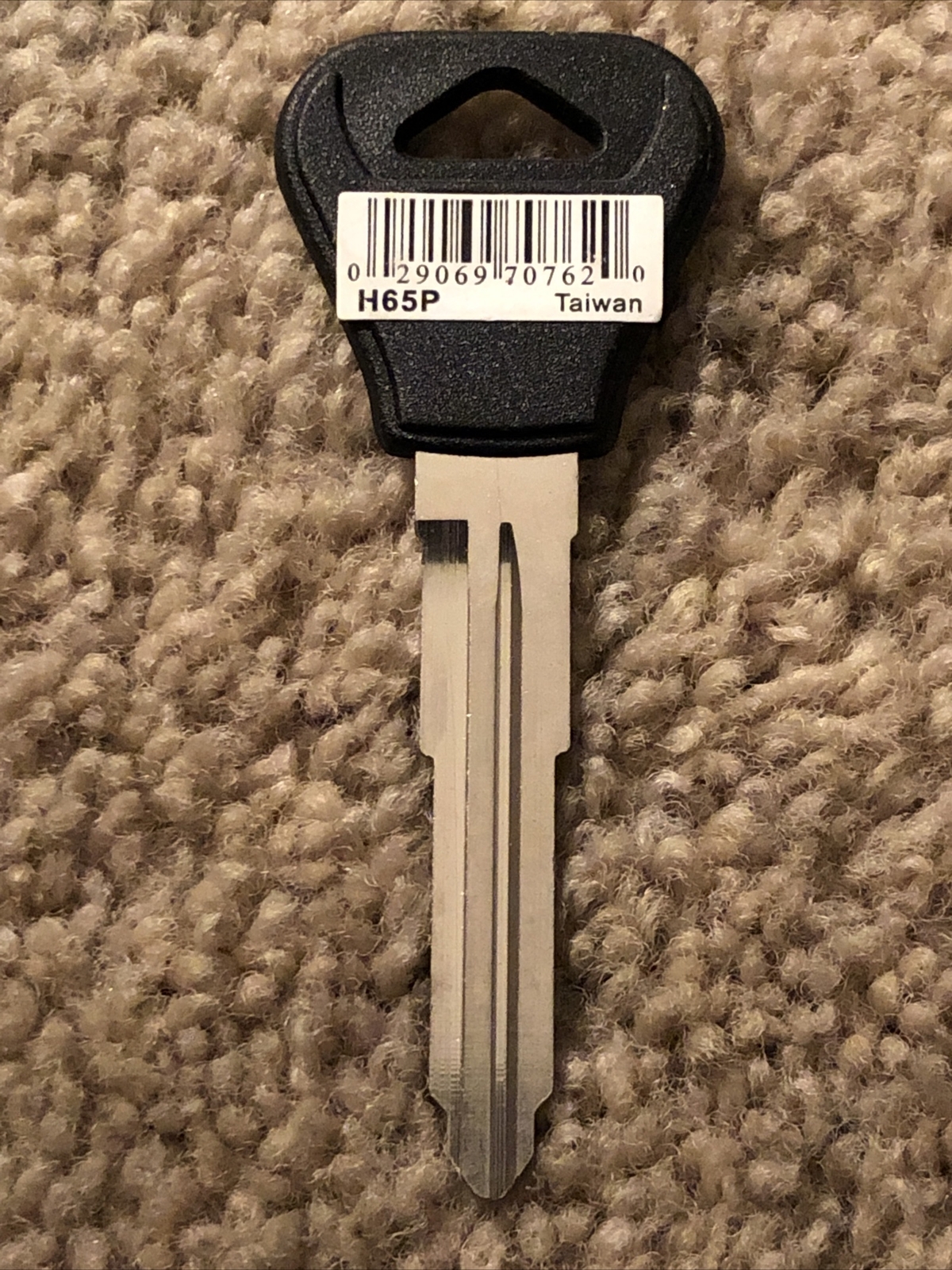 H65 Keyblank Ford Rubber,No 12005H65, Hy-Ko Prod Co