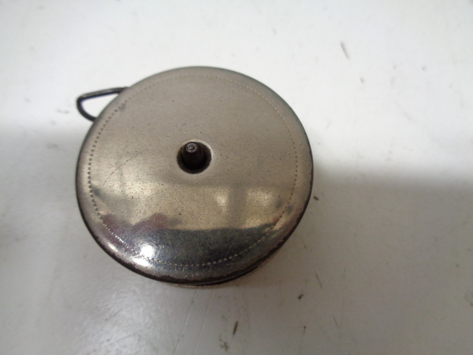 Vintage Silver Plated Freco Mde in England Sewing Tape Measure