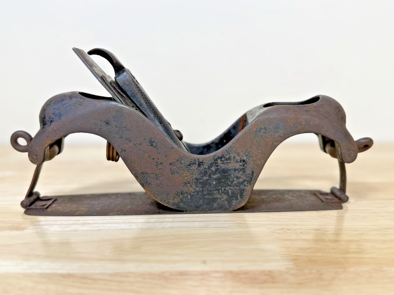Antique Stanley Bailey No. 13 Cast Iron Circular Compass Plane