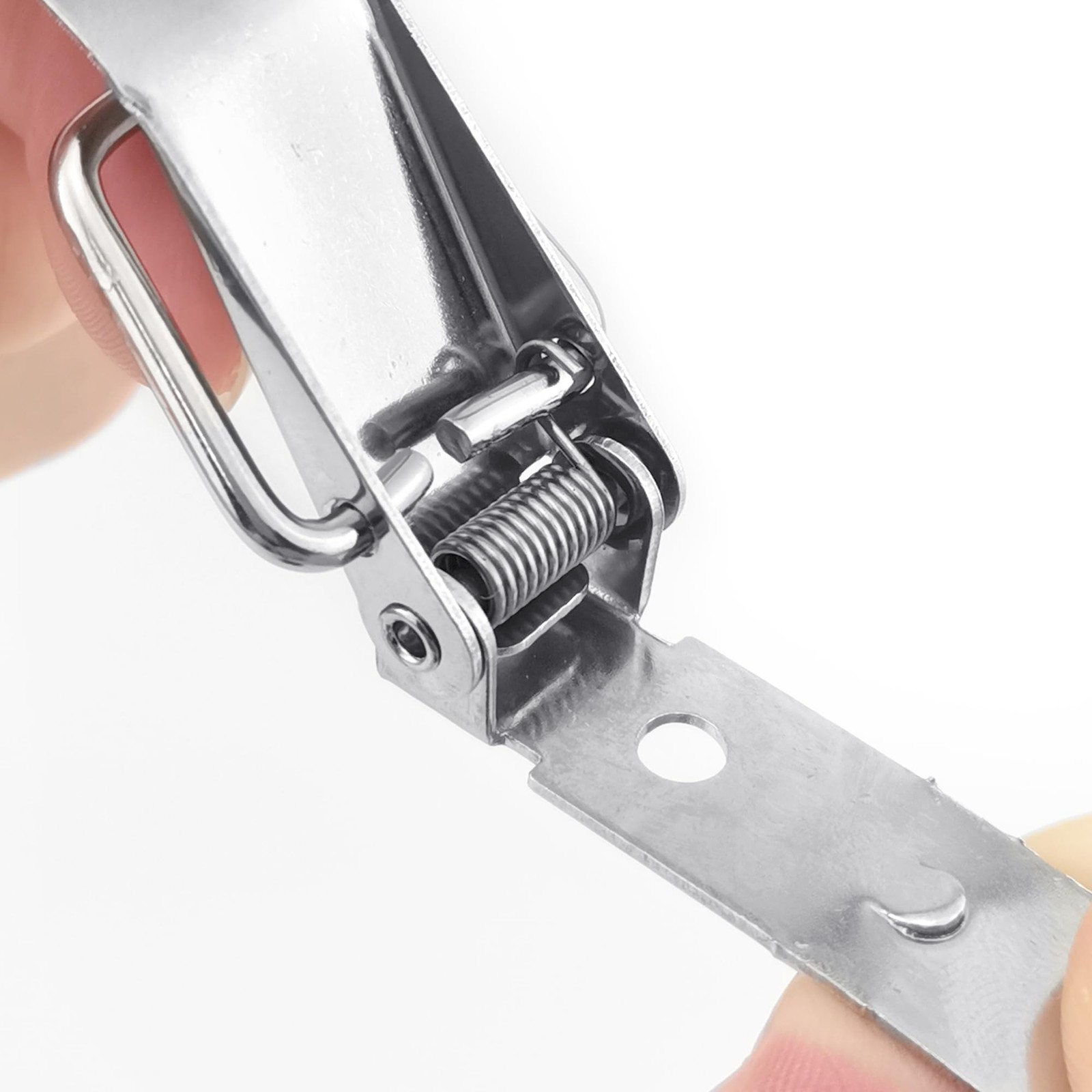 BlingKingdom 4 PCS Stainless Steel Spring Loaded Toggle Latches with Silver