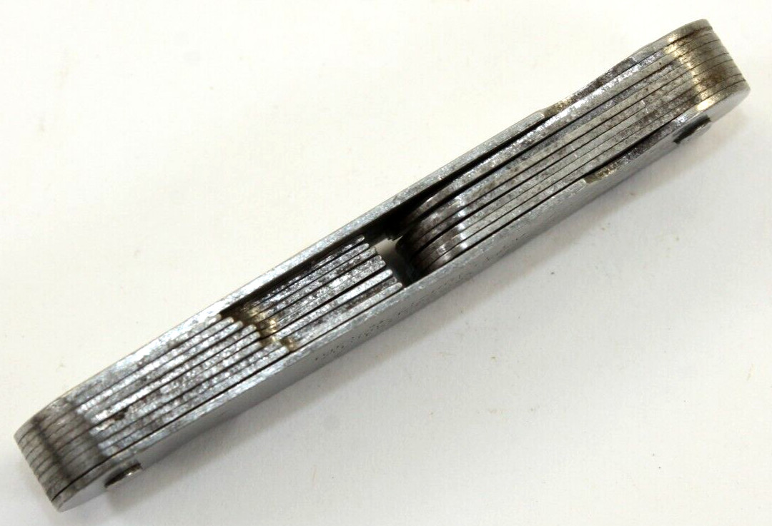 Starrett Vintage 272A Fillet Radius Gage Machinist 16 Leaves 1/32in. – 17/64in.