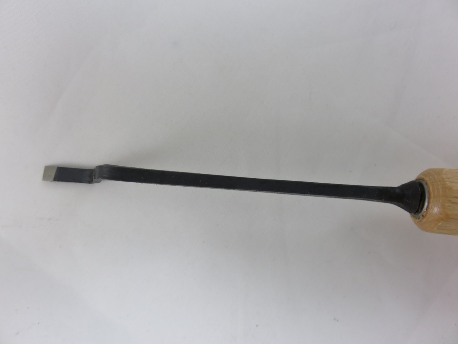 Stubai 1 Sweep Bent Straight Gunsmith Wood Carving Chisel 6mm Austria UNUSED