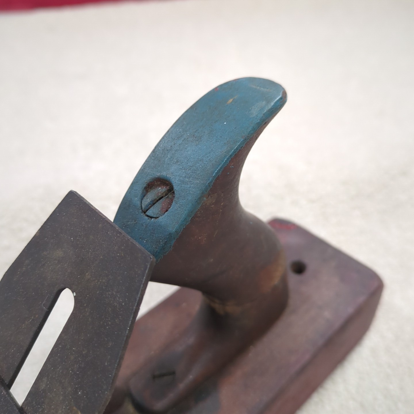 Atq. Stanley No. 127 Liberty Bell ‘Transitional’ Jack Plane Hand Painted USA