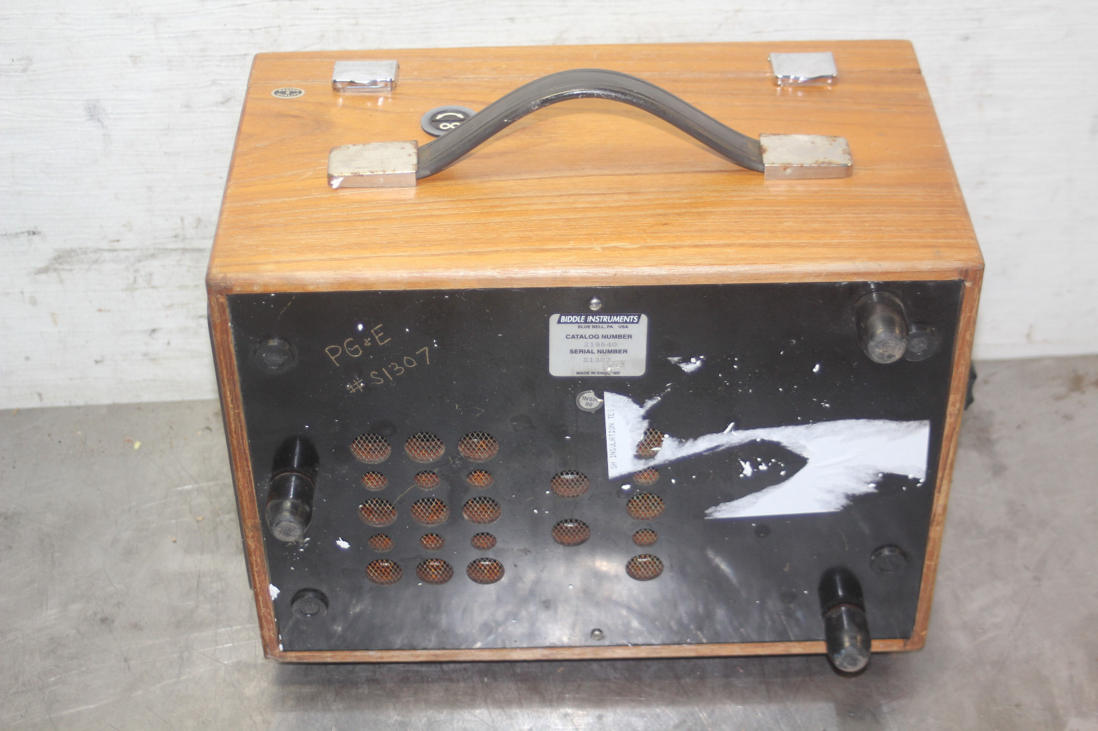 BIDDLE MEGGER Insulation Tester Series 1 2500 Volts
