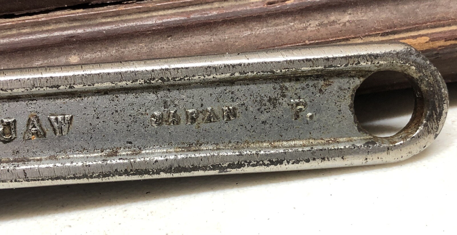 Vintage WALTHAM 8″ Adjustable Angle Wrench – Made in Japan