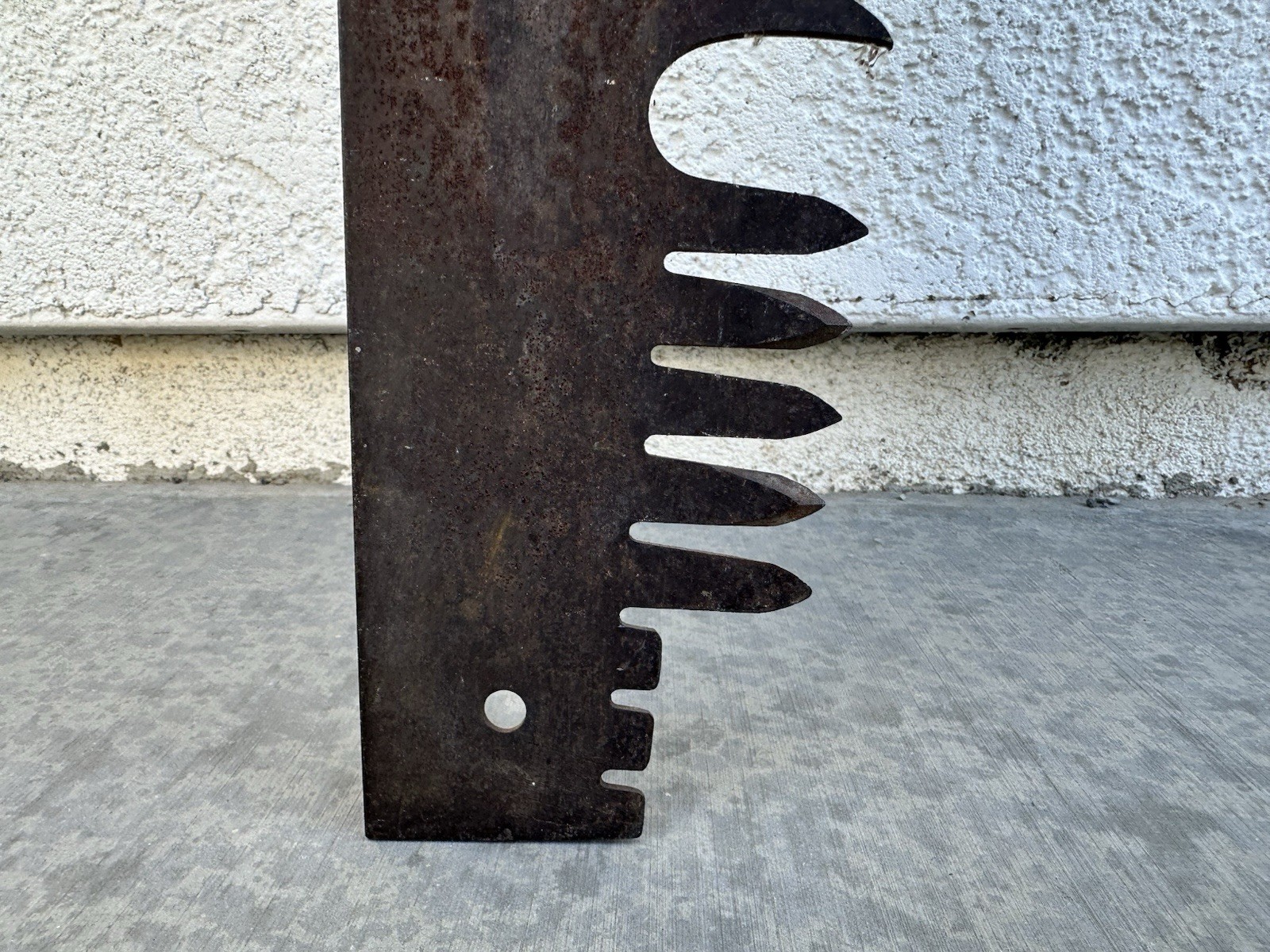 Antique 1/2 Man Crosscut Logging Saw 60” Blade Vintage Blade Logging Barn Find
