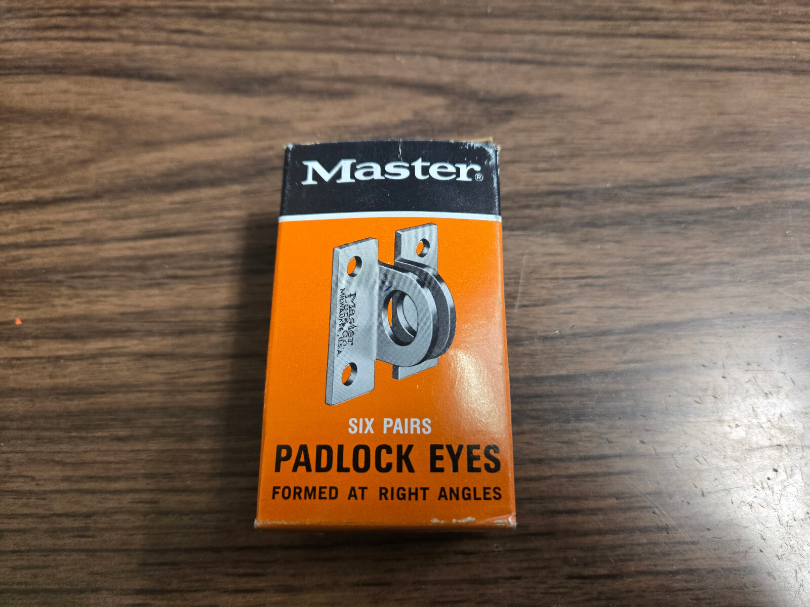 Master Lock 60-R Padlock Eyes, 6 Pairs – New Old Stock