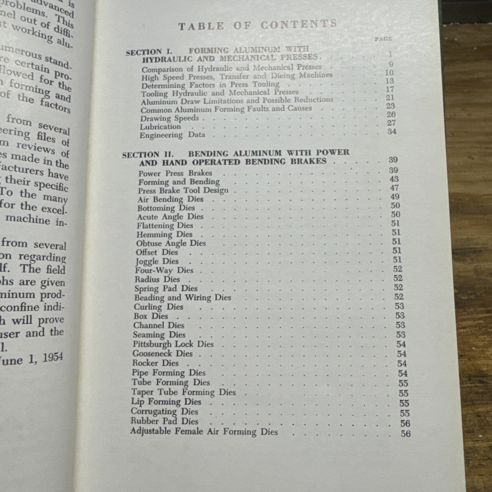 Vintage 1955 Machining Kaiser Aluminum Hardcover Book